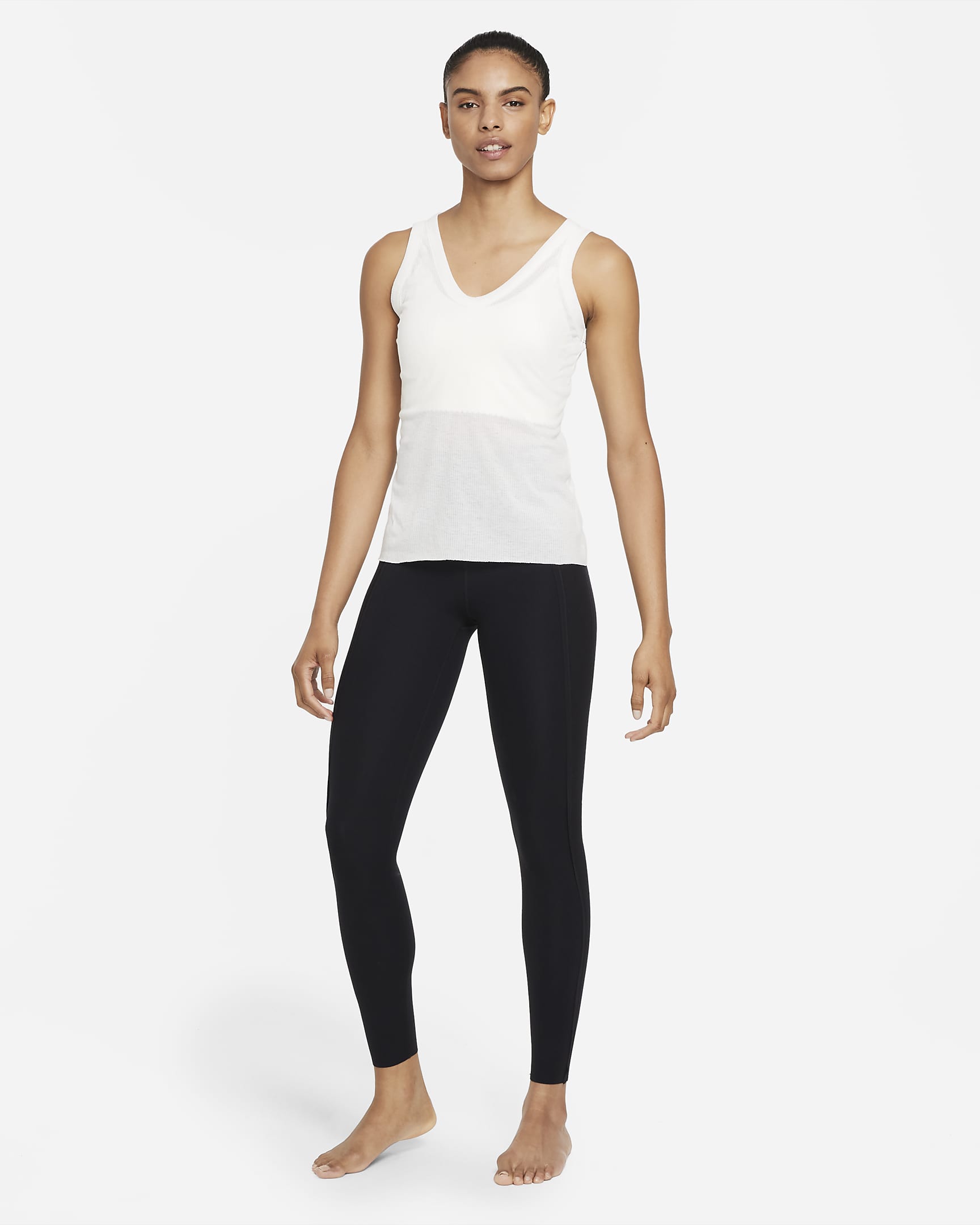 Camiseta de tirantes para mujer Nike Yoga Luxe. Nike.com