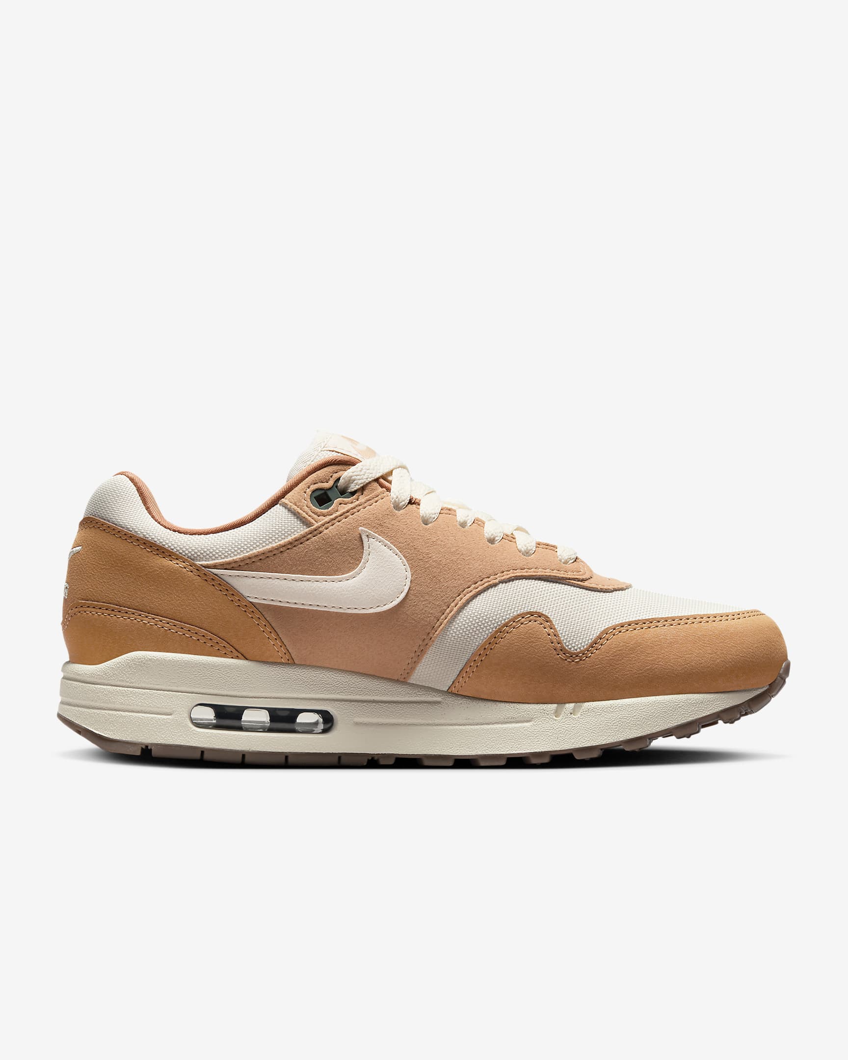 Nike Air Max 1 '87 Women's Shoes - Flax/Sesame/Vintage Green/Coconut Milk