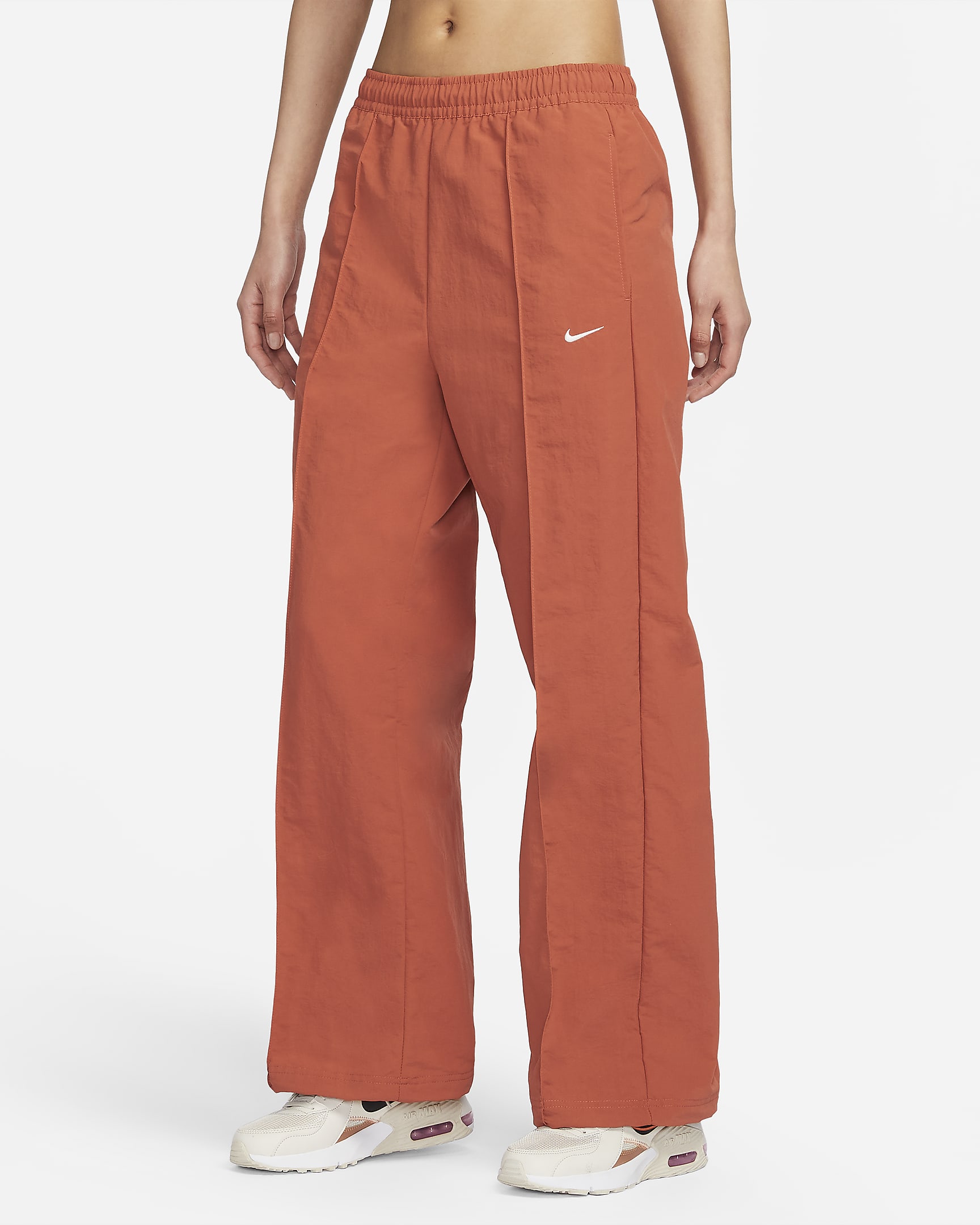 Nike Sportswear Everything Wovens Women's Mid-Rise Open-Hem Pants. Nike JP