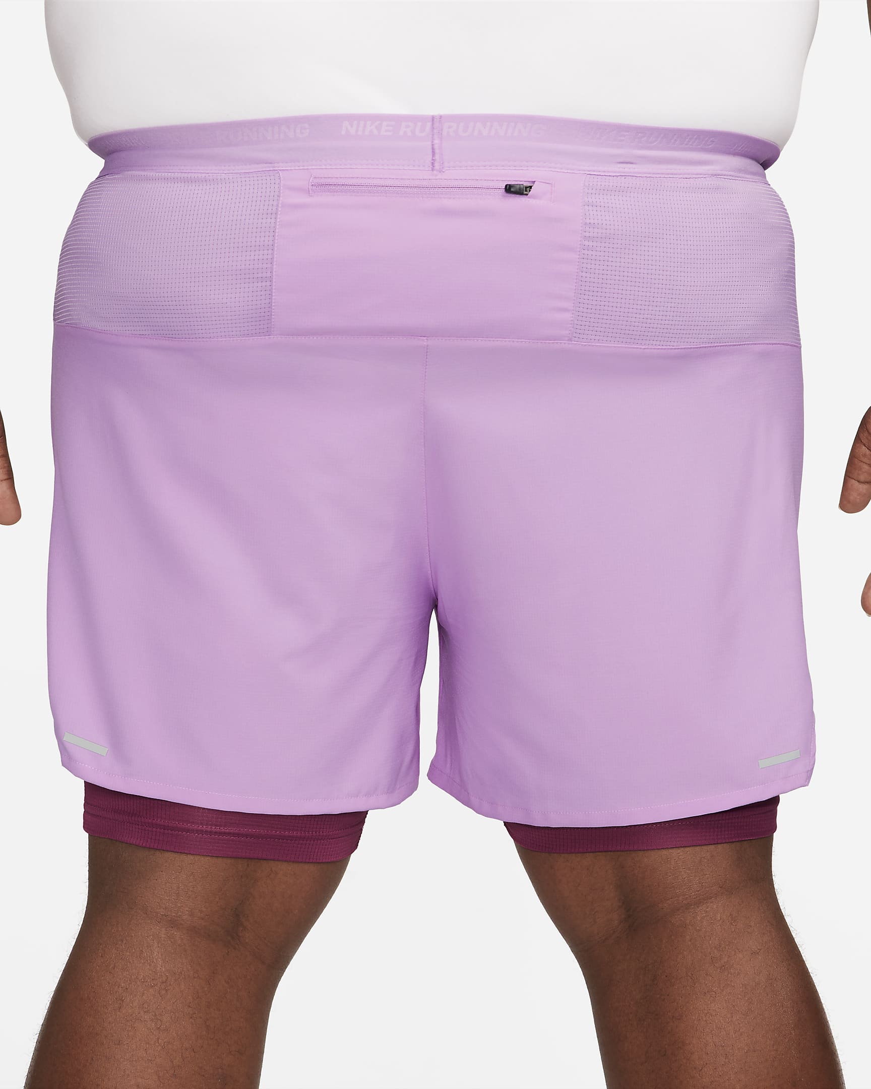 Nike Stride Men's DriFIT 5" Hybrid Running Shorts.