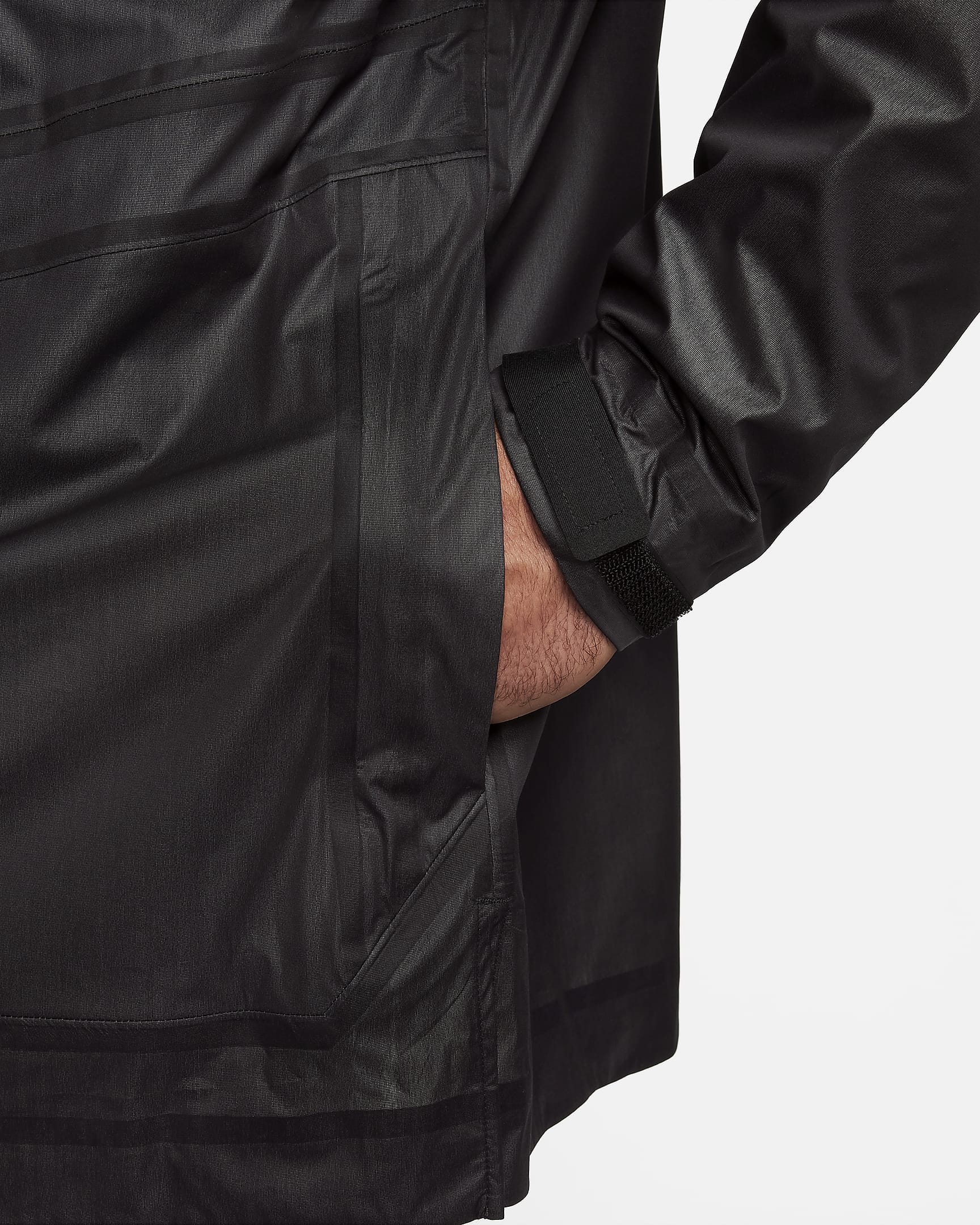 Nike Storm-FIT ADV Men's Full-Zip Golf Jacket - Black/Black/Anthracite/White