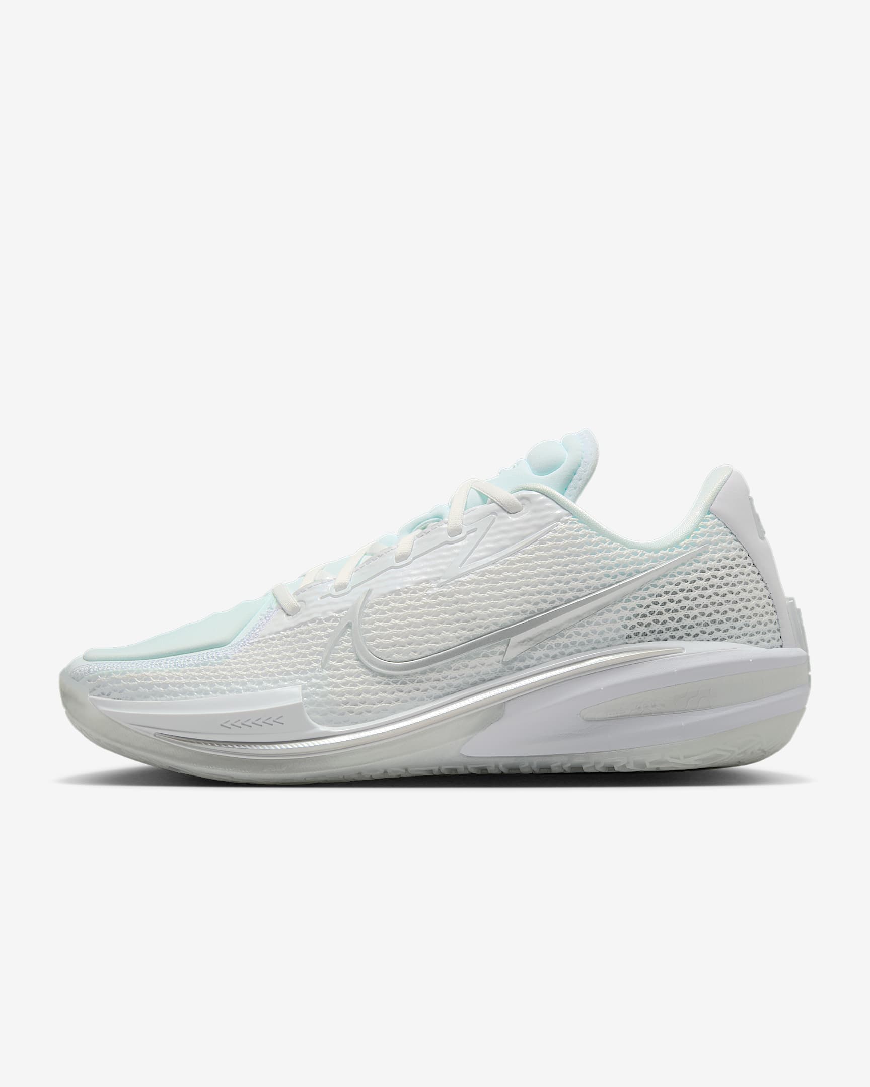 Nike G.T. Cut Basketball Shoes - White/Chrome