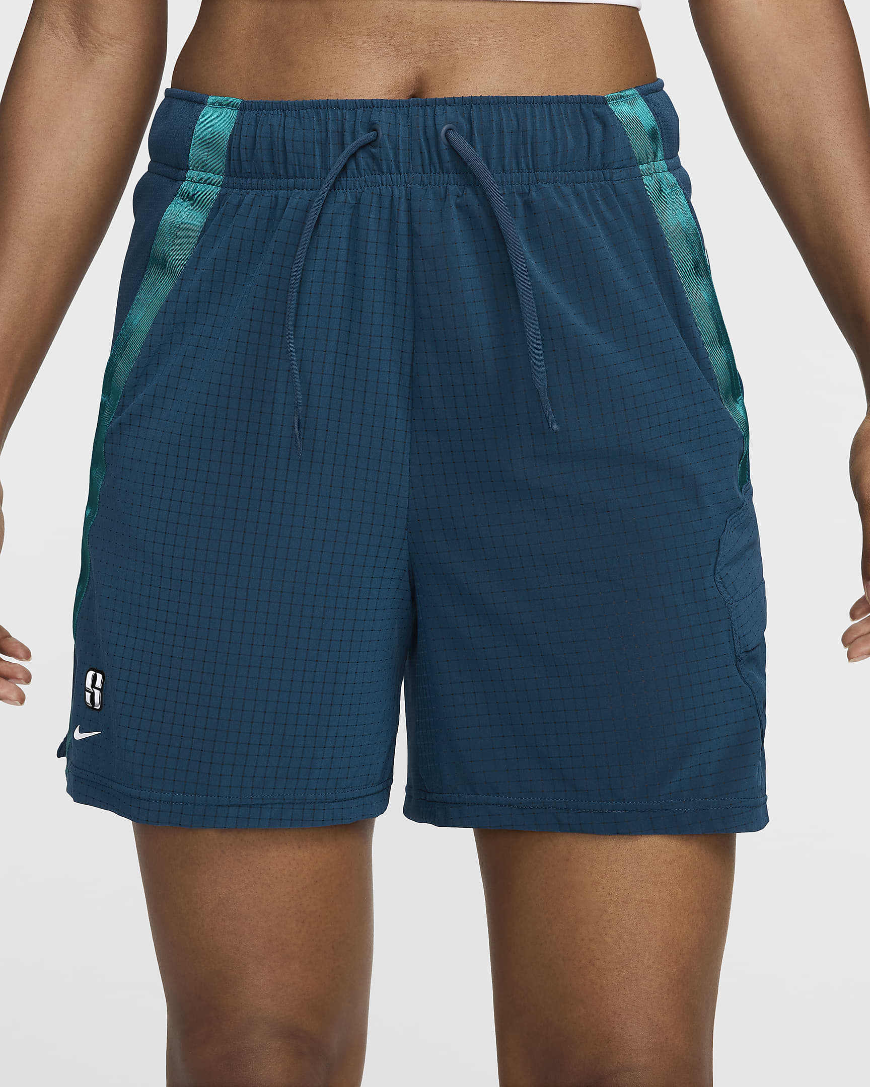 Sabrina Basketball Shorts - Valerian Blue/Blustery/Photon Dust