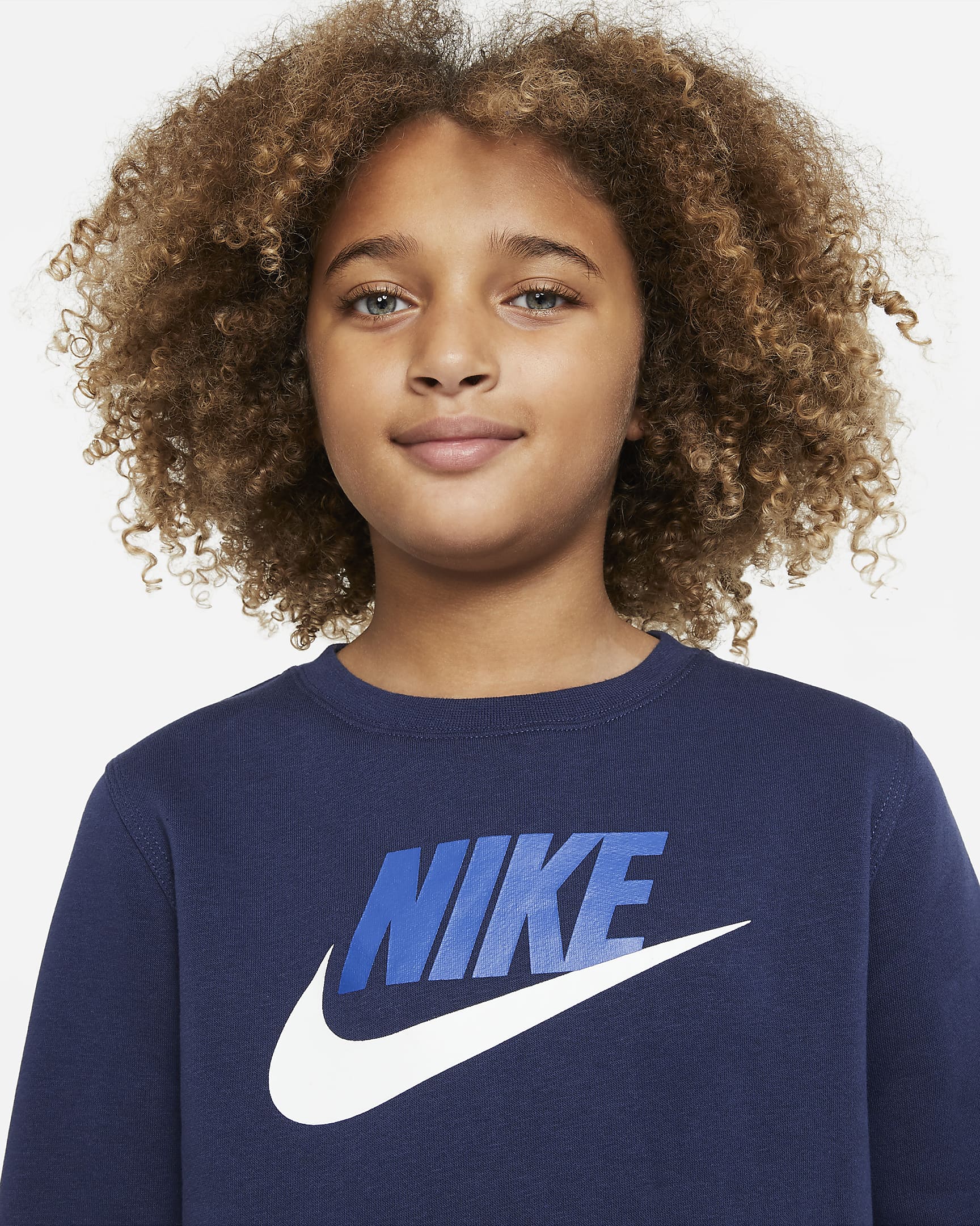 Nike Sportswear Club Fleece Big Kids' (Boys') Crew. Nike.com