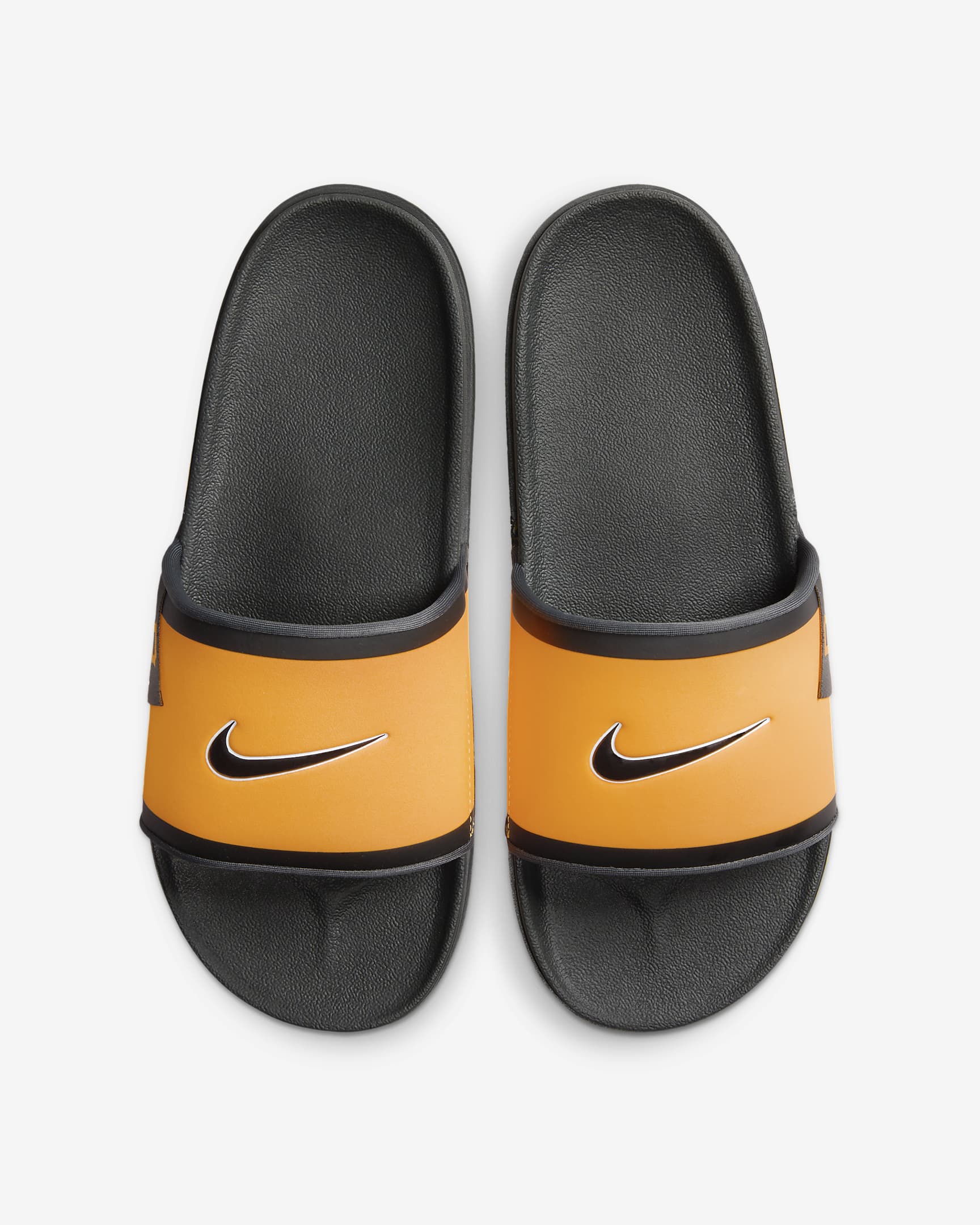 Nike Offcourt (Pittsburgh Pirates) Offcourt Slides - Sundown/Dark Smoke Grey/Black