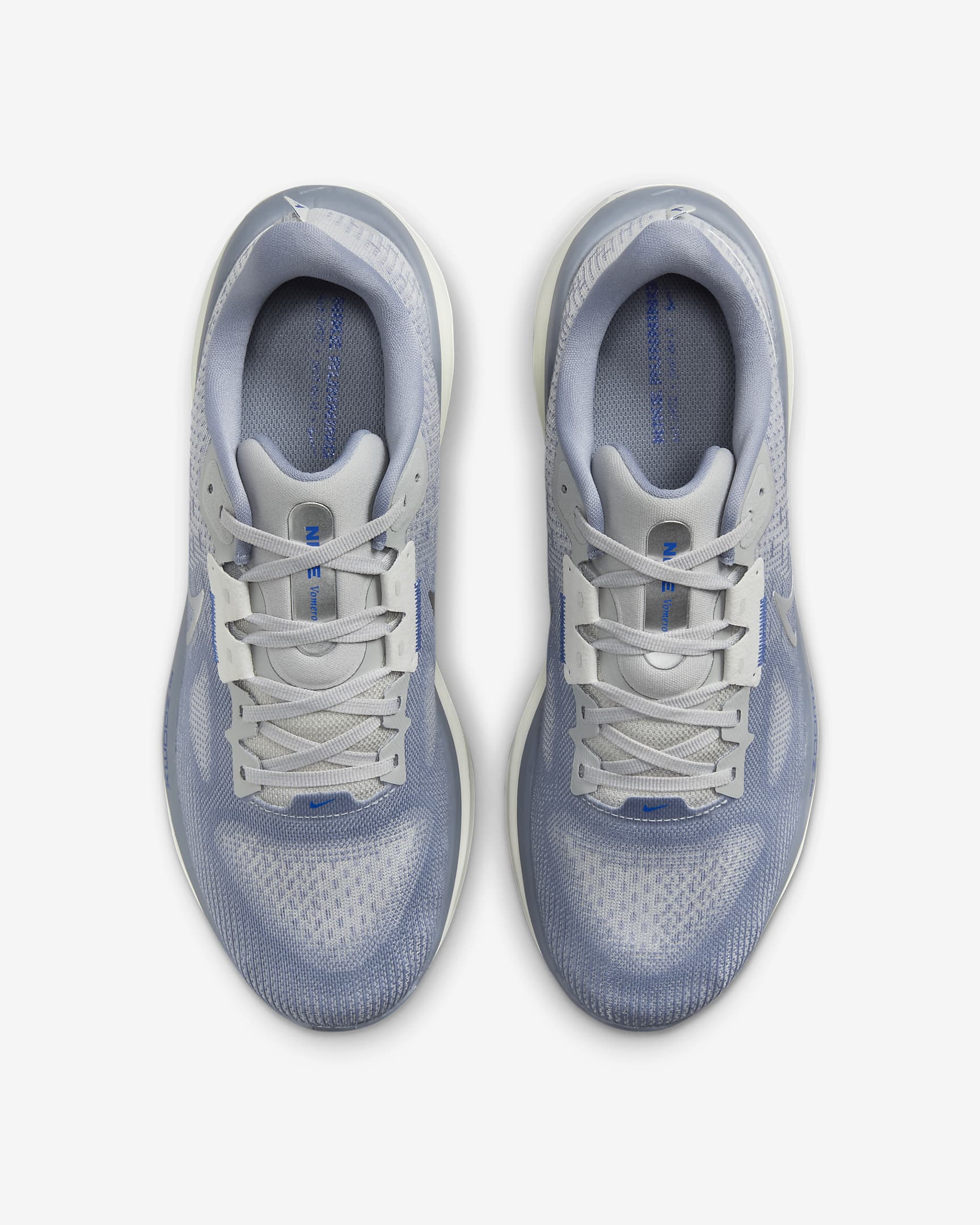 Nike Vomero 17 Men's Road Running Shoes - Ashen Slate/Light Smoke Grey/Photon Dust/Metallic Silver