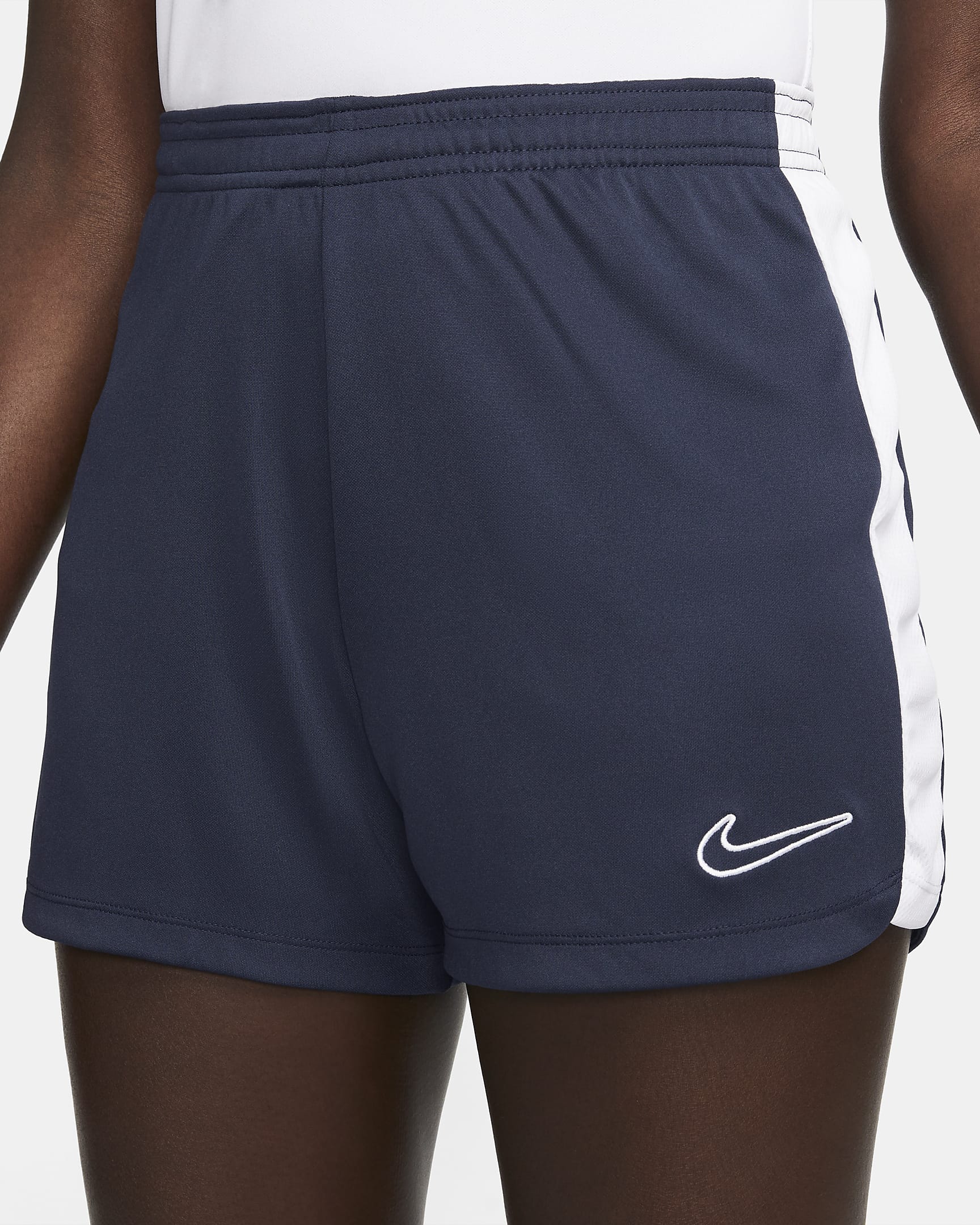 Nike Dri-FIT Academy 23 Women's Football Shorts - Obsidian/White/White