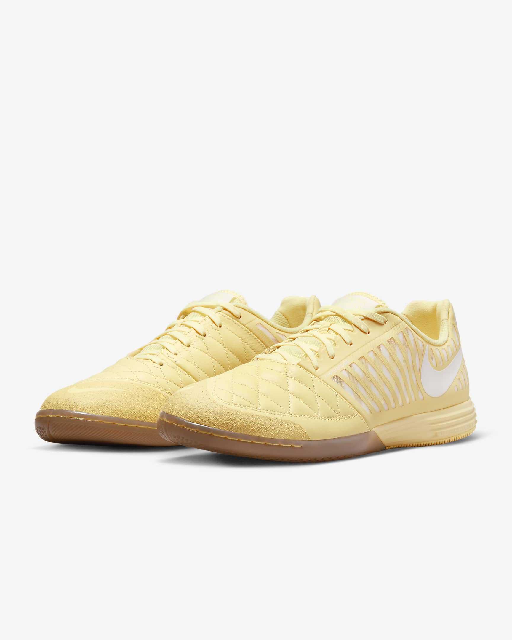 Nike Lunar Gato II Indoor Court Low-Top Football Shoes - Light Laser Orange/Sail