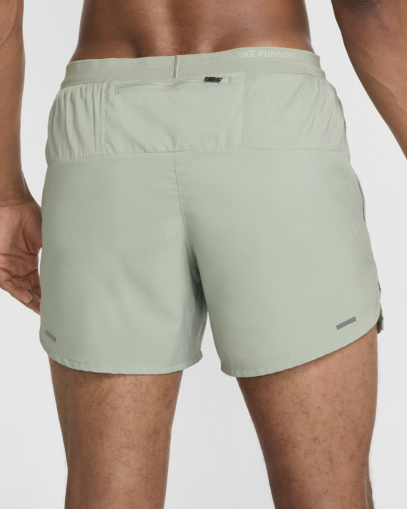 Nike Stride Men's Dri-FIT 13cm (approx.) Brief-Lined Running Shorts - Jade Horizon/Black