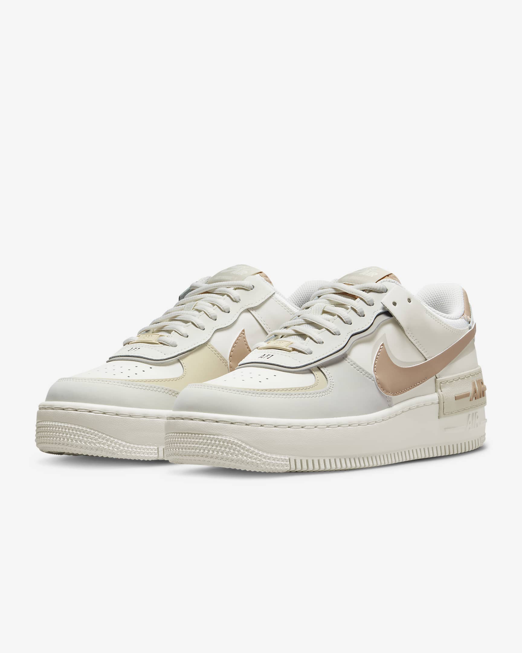 Tenis para mujer Nike Air Force 1 Shadow - Vela/Fósil/Hueso claro/Cáñamo