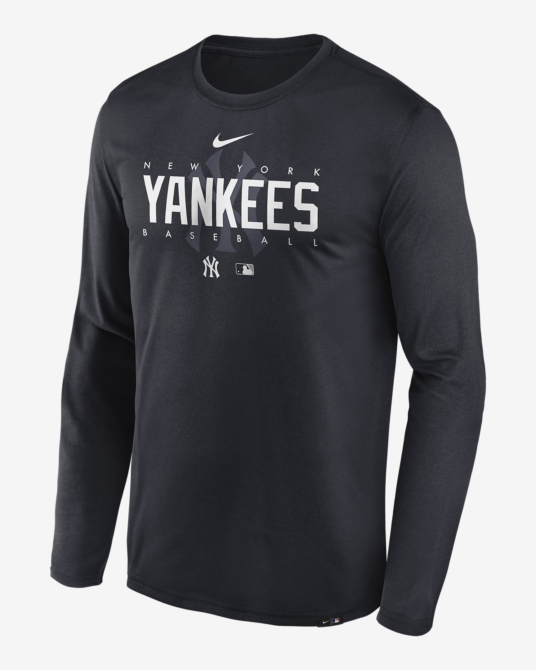 Nike Dri-FIT Team Legend (MLB New York Yankees) Men's Long-Sleeve T ...