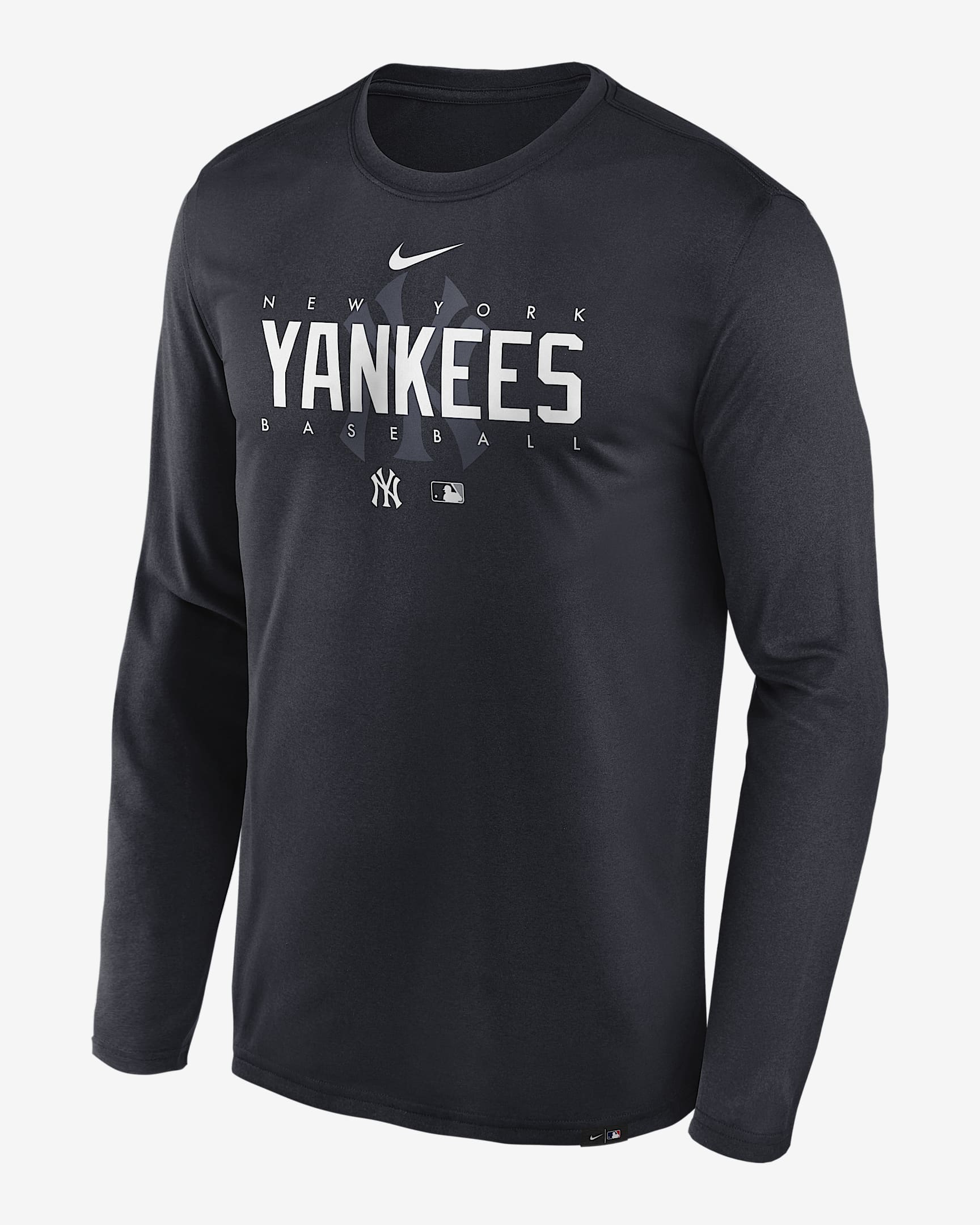 yankees dri fit long sleeve