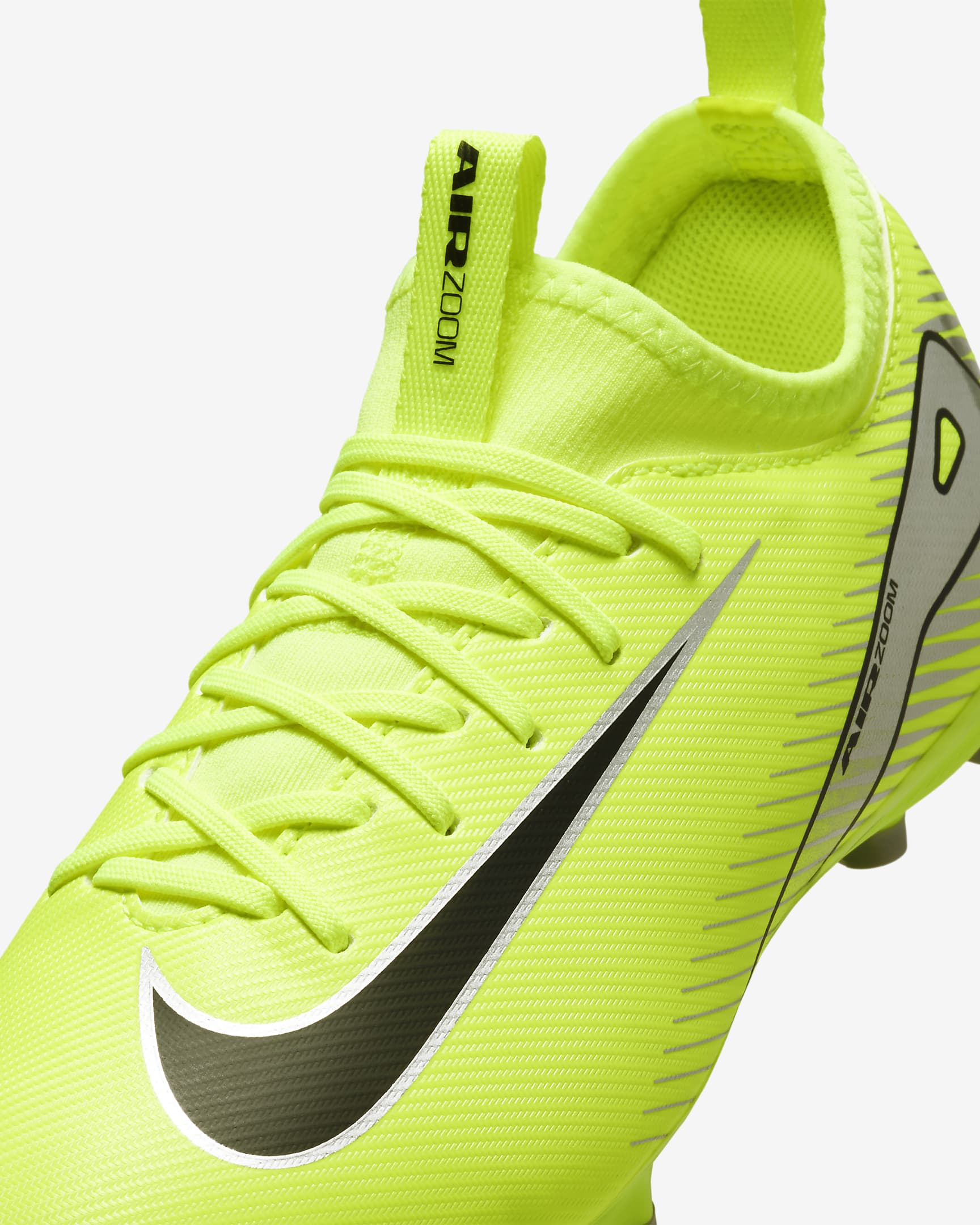 Nike Jr. Mercurial Vapor 16 Academy Younger/Older Kids' MG Low-Top Football Boot - Volt/Black