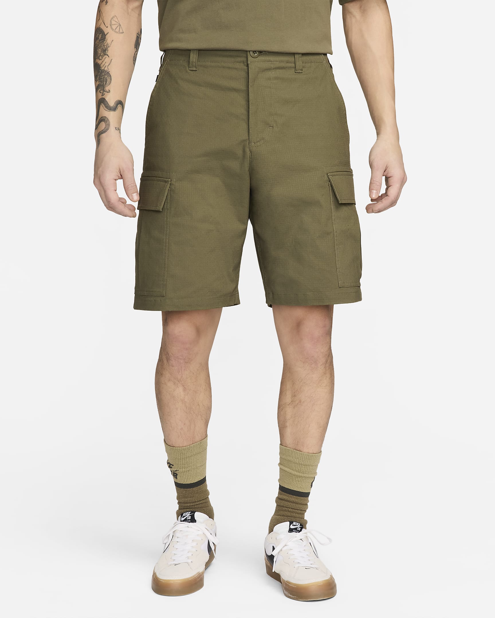 Nike SB Kearny Men's Cargo Skate Shorts - Medium Olive