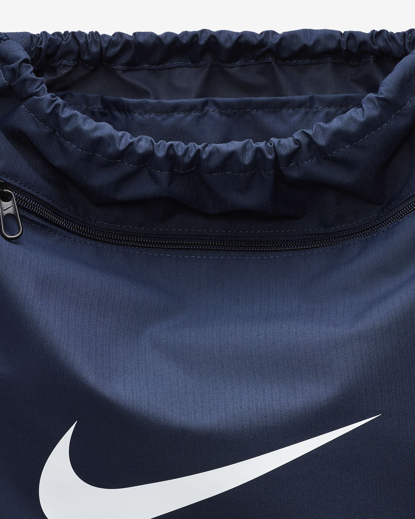 Sac de gym de training Nike Brasilia 9.5 (18 L) - Midnight Navy/Noir/Blanc