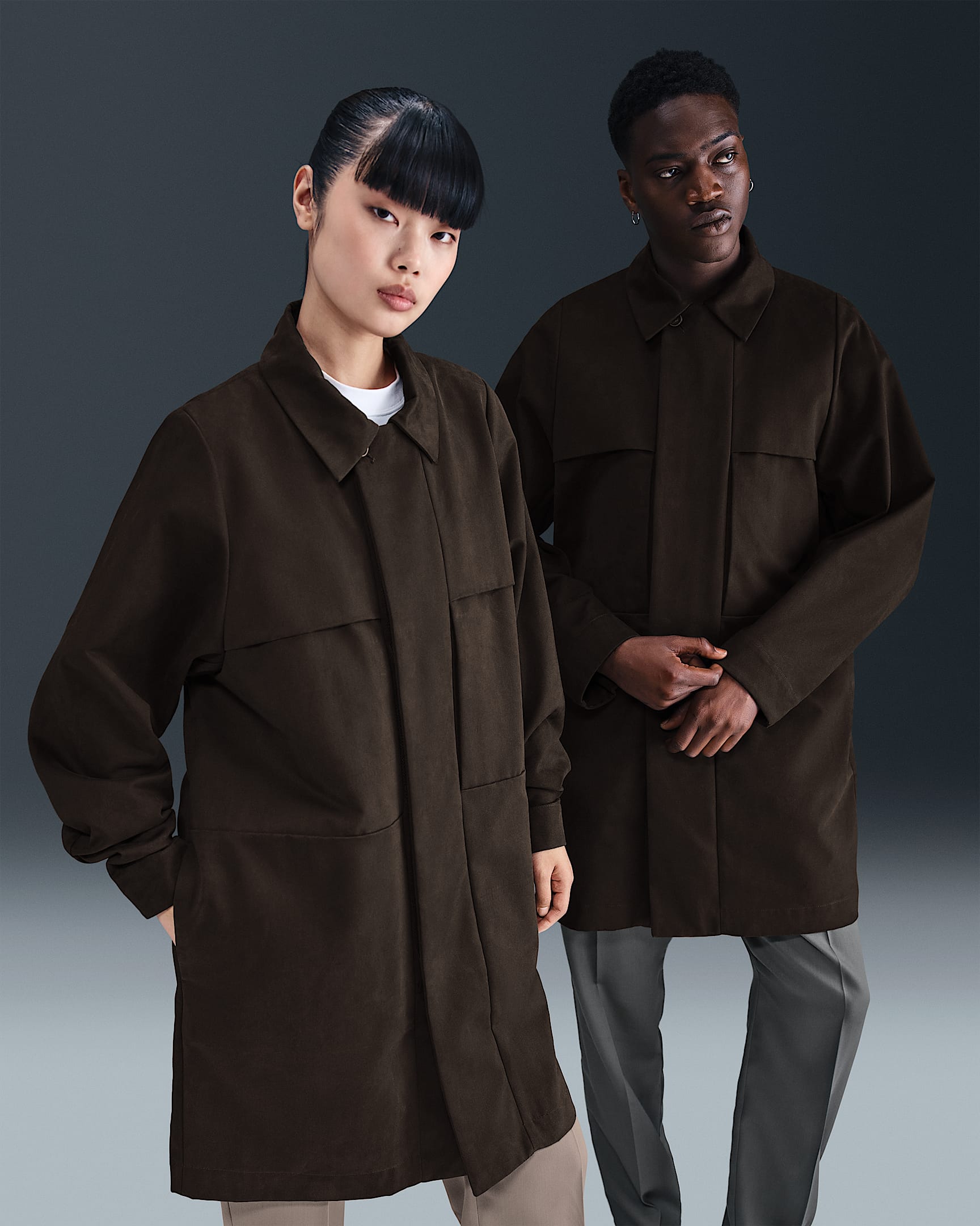 ナイキ Every Stitch Considered テック トレンチ コート - ベルベットブラウン
