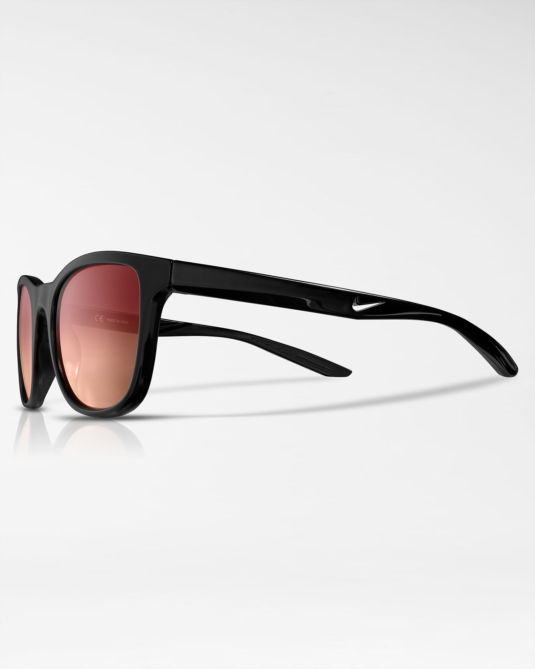 Nike Rebelry Mirrored Sunglasses - Black/Burgundy