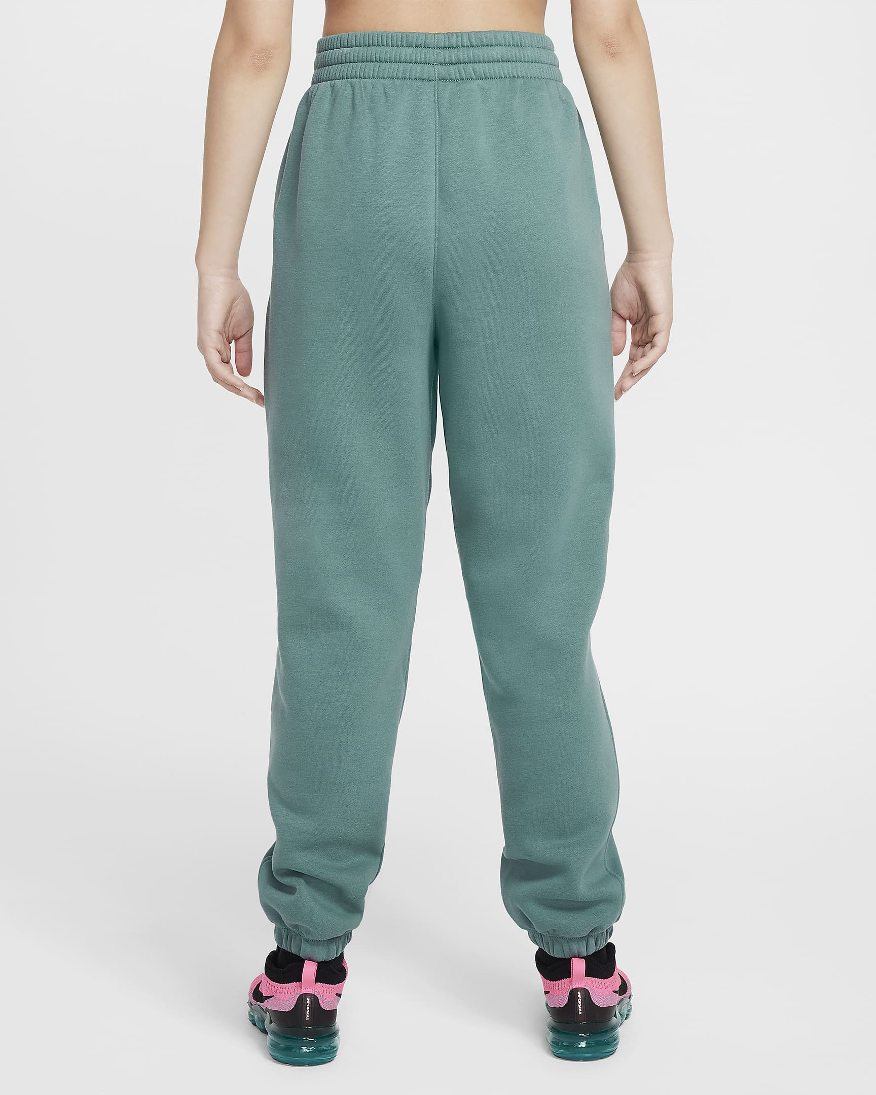 Nike Sportswear Club Fleece Pantalons amples - Nen/a - Bicoastal/Bicoastal/Blanc