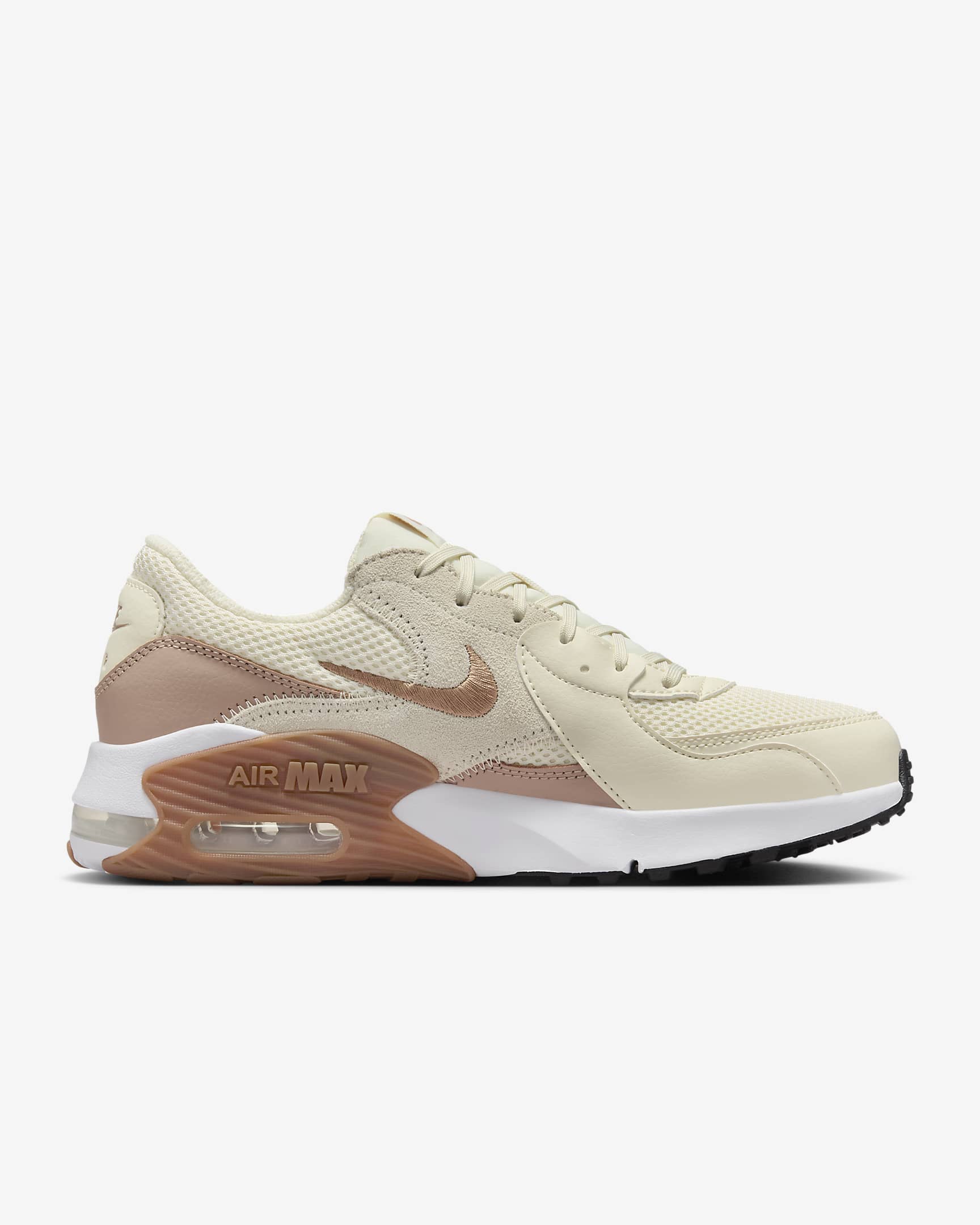 Tenis para mujer Nike Air Max Excee - Leche de coco/Cáñamo/Broncino/Oro team