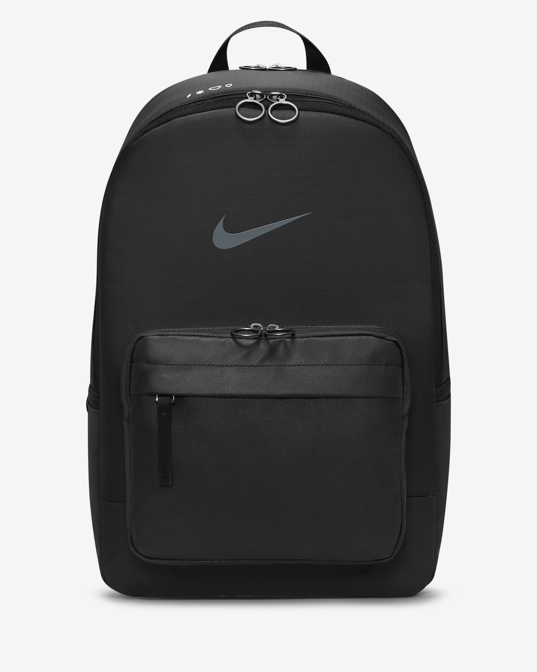 Nike Heritage Winterized Eugene Backpack (23L) - Black/Black/Smoke Grey