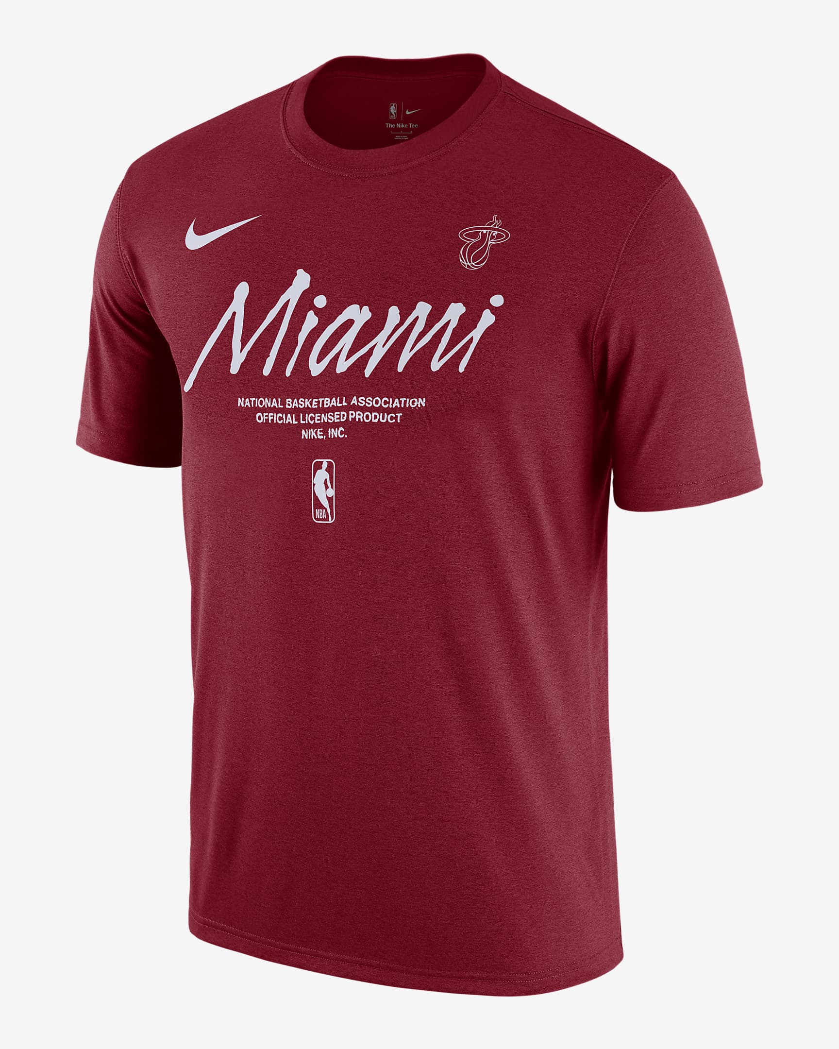 Playera Nike de la NBA para hombre Miami Heat Essential.