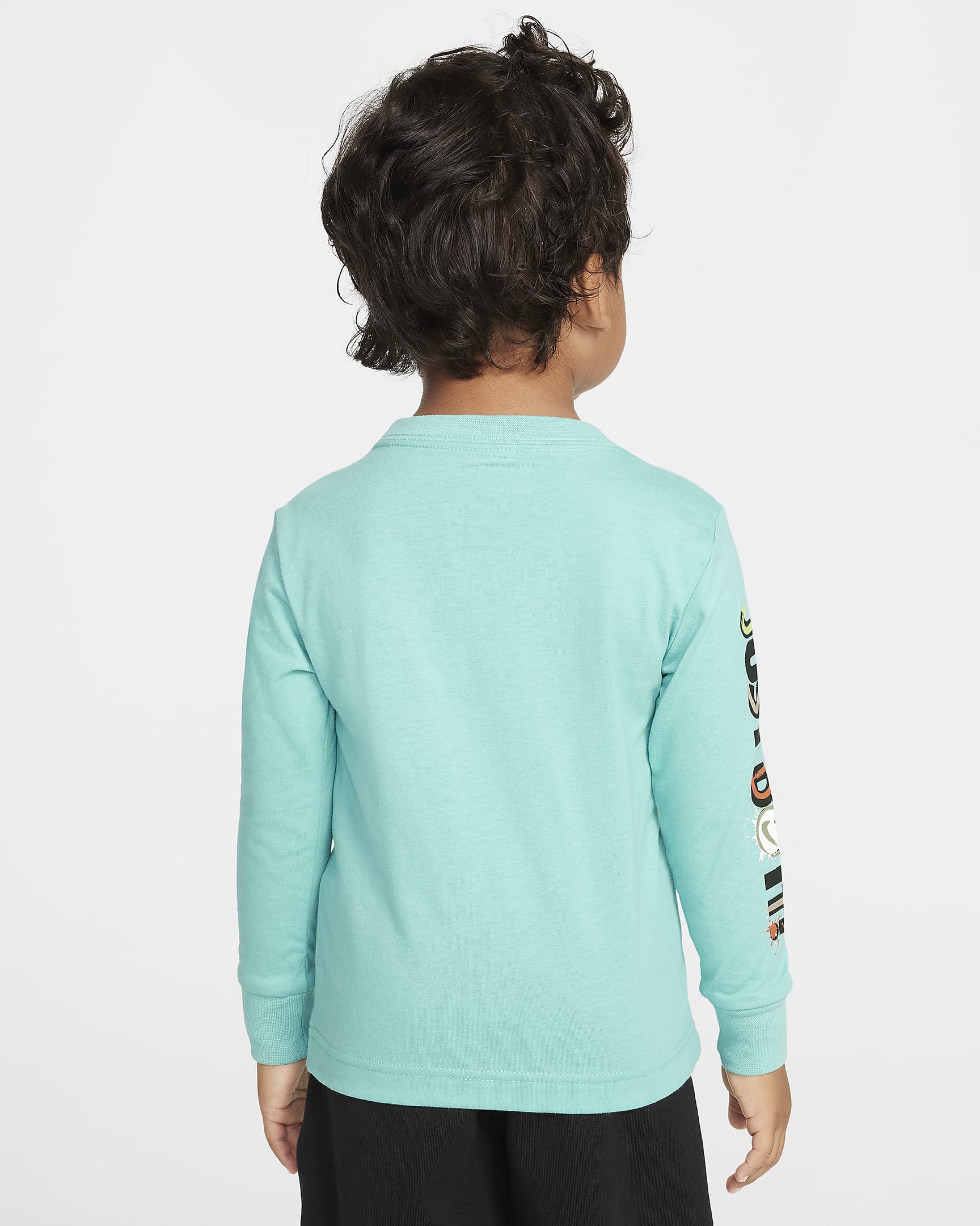 Nike "Express Yourself" Toddler Long Sleeve T-Shirt - Green Frost