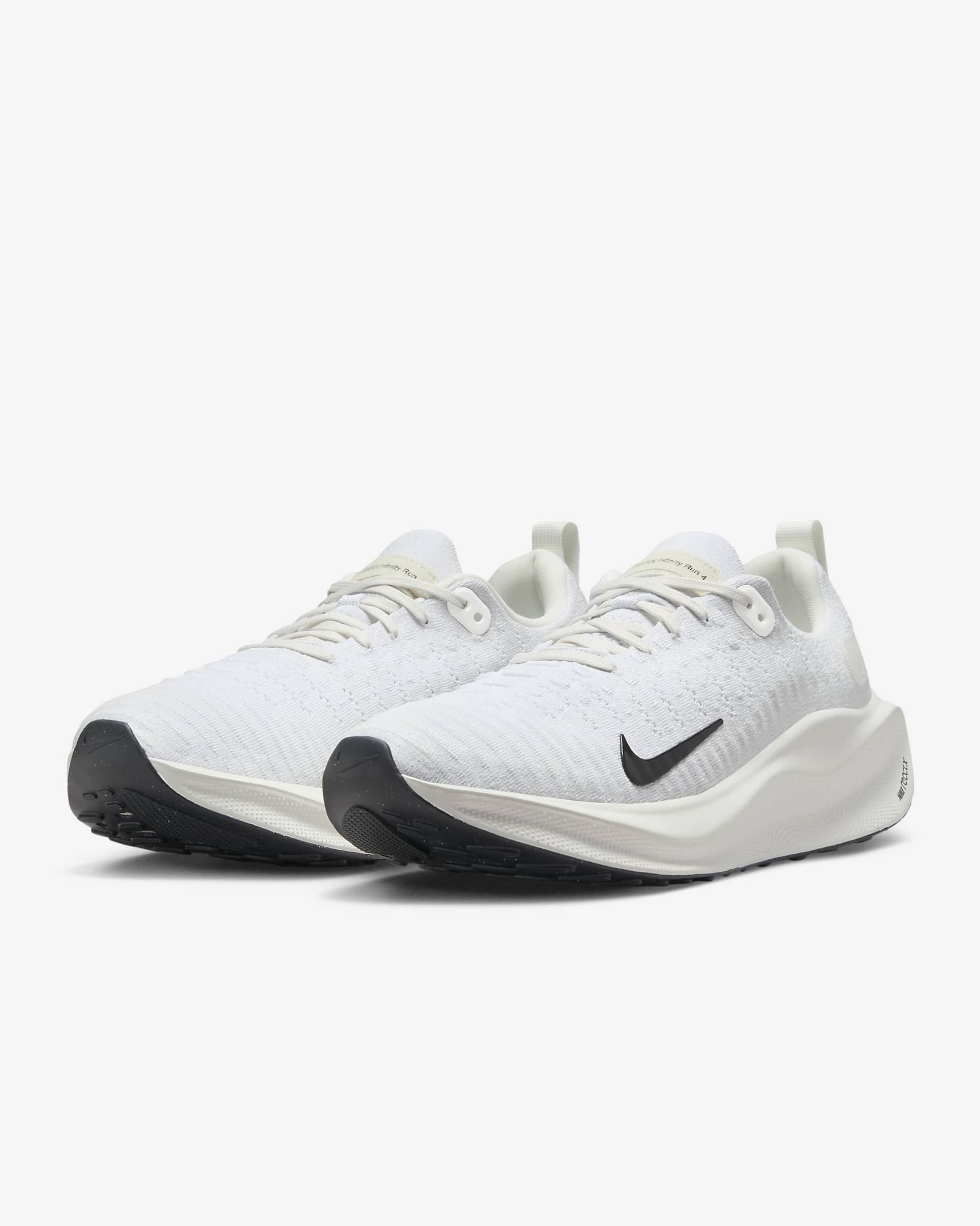 Nike InfinityRN 4 Straßenlaufschuh (Herren) - Summit White/Sail/Summit White/Schwarz