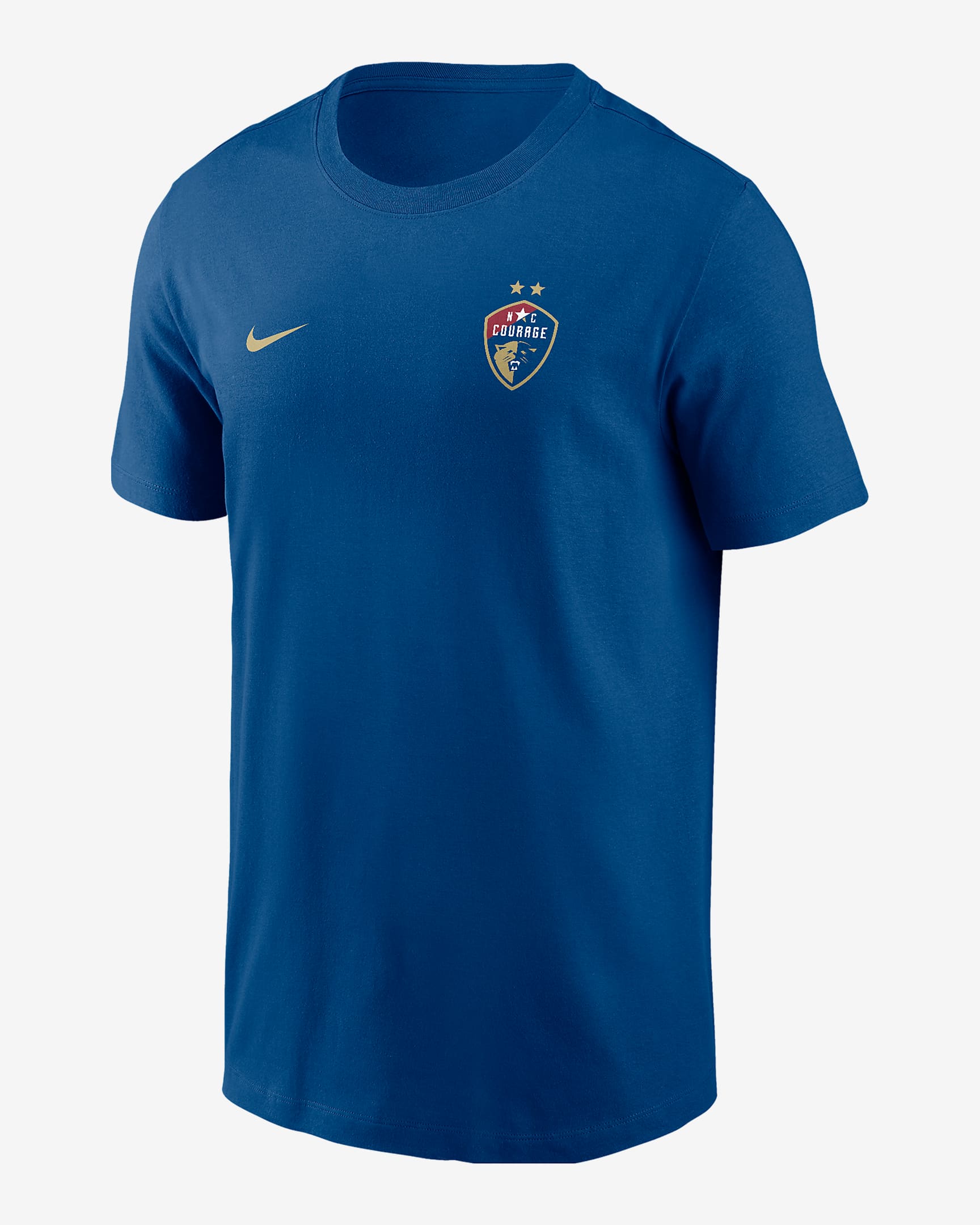 Playera Nike de la NWSL para hombre Tyler Lussi North Carolina Courage - Azul gimnasio