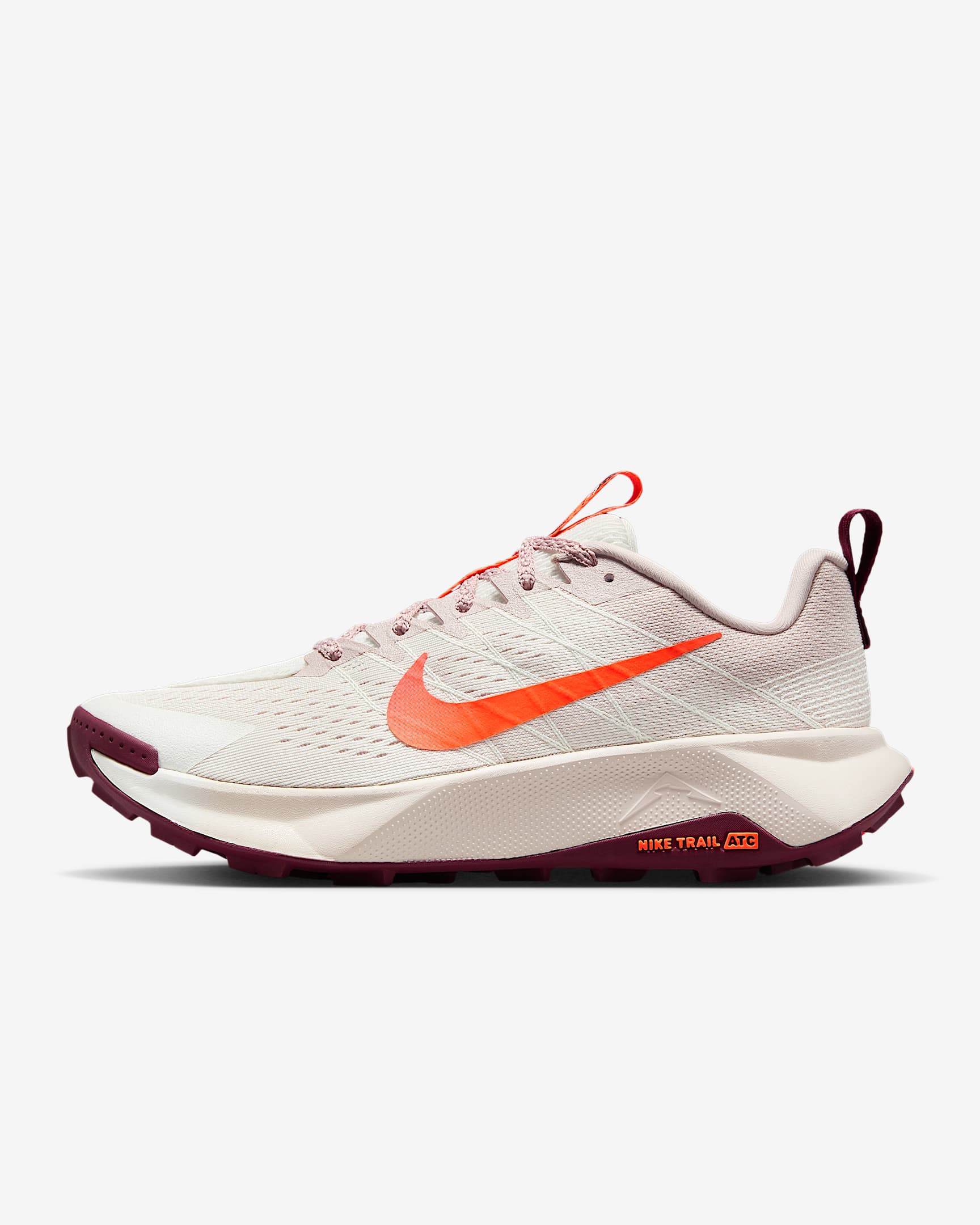 Tenis de trail running para mujer Nike Wildhorse 10 - Vela/Rojo sedimento/Rojo team oscuro/Hipercarmesí
