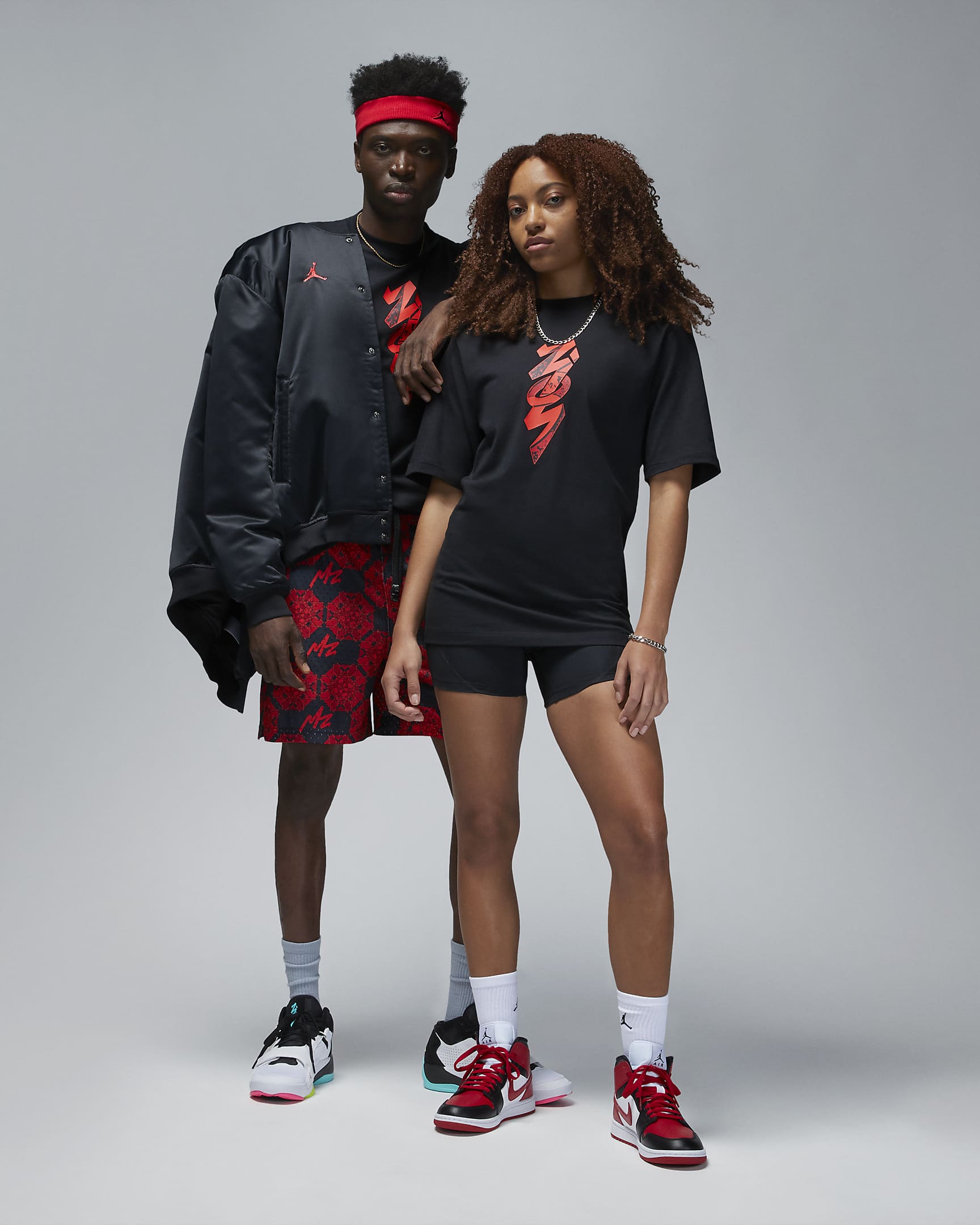 Men's Zion Shirt, Long Sleeve, Scarlet Calico main image 1
