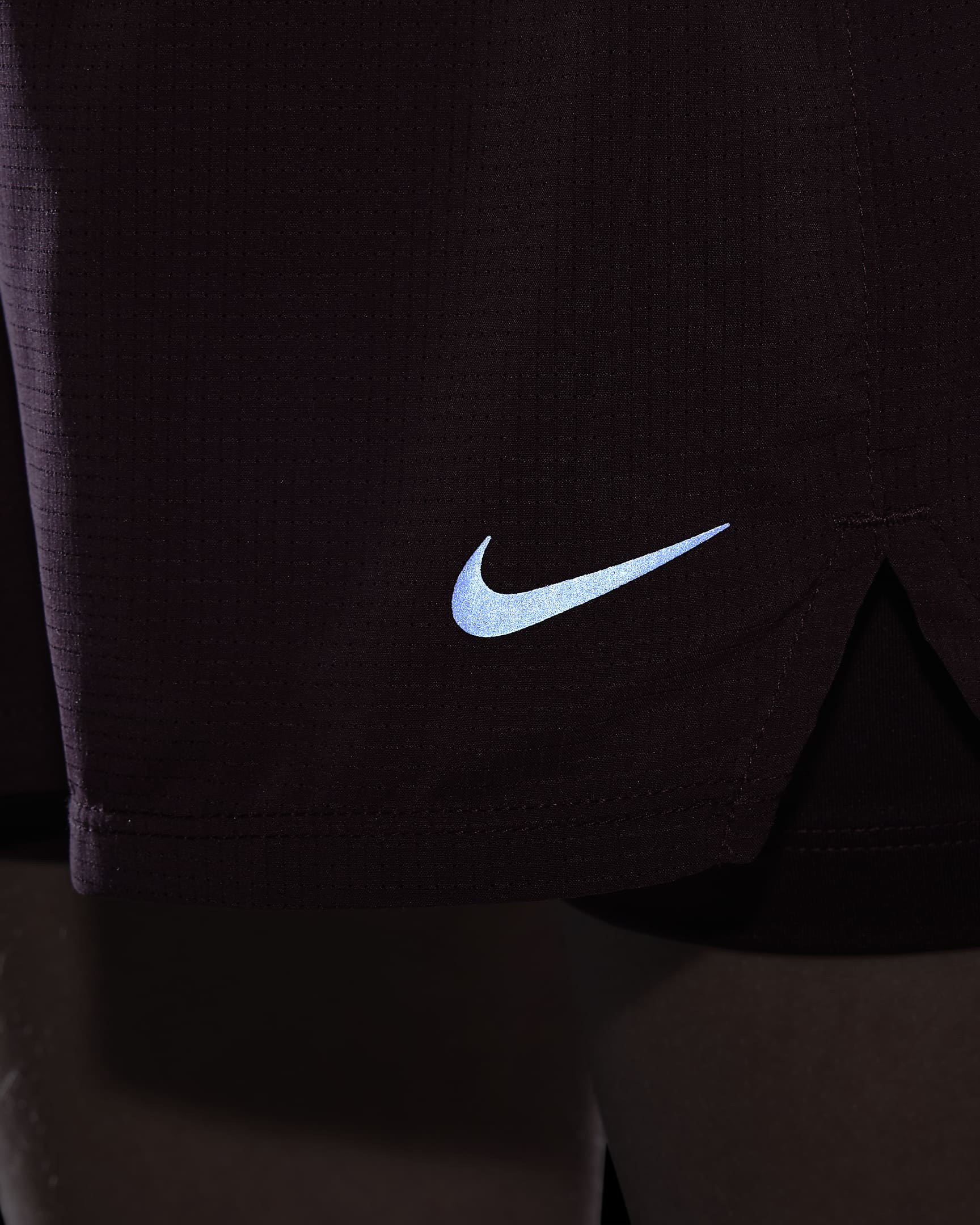 Nike Dri-FIT ADV shorts til store barn (jente) - Burgundy Crush/Burgundy Crush/Svart