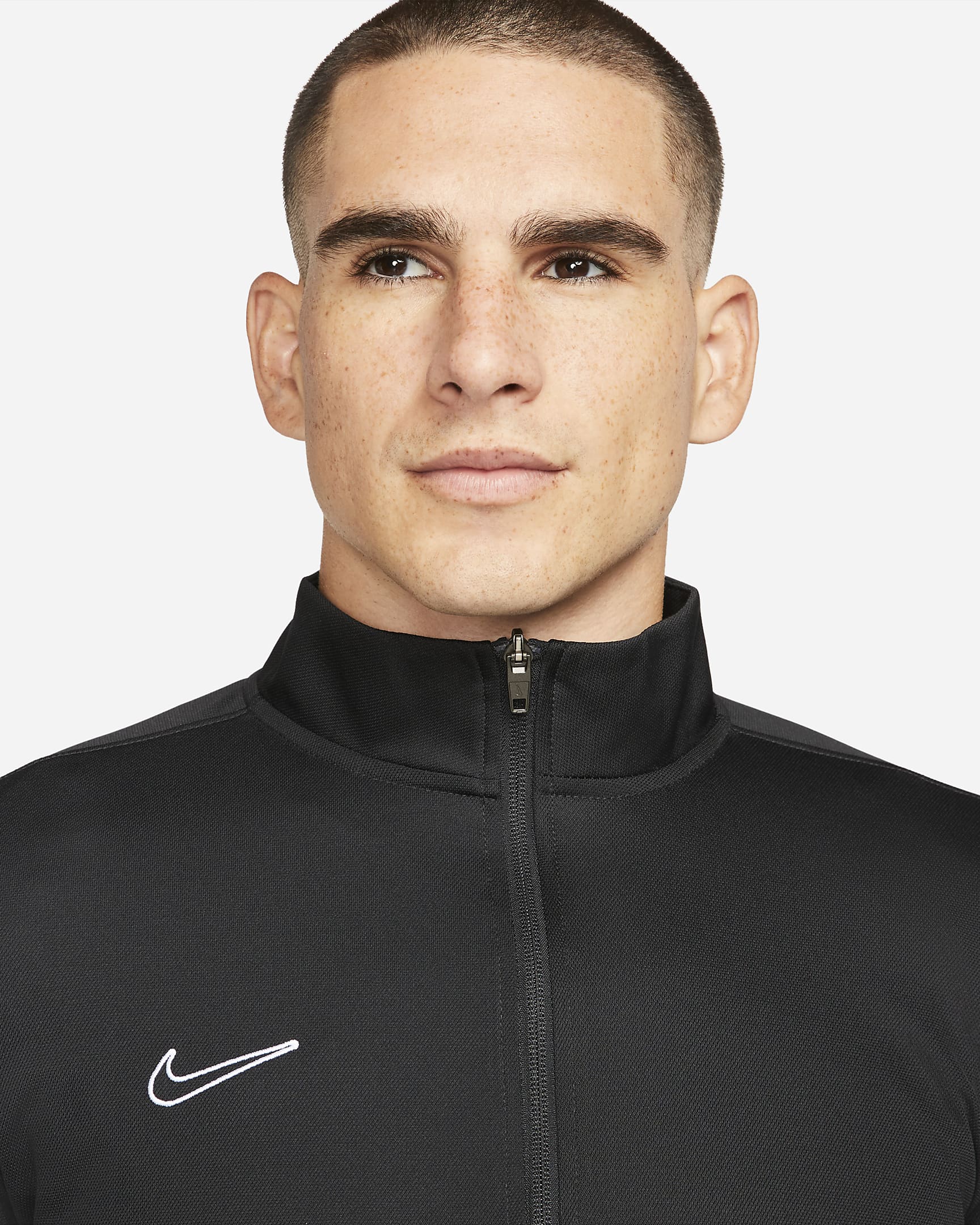 Nike Academy Men's Dri-FIT Football Tracksuit - Black/Black/White