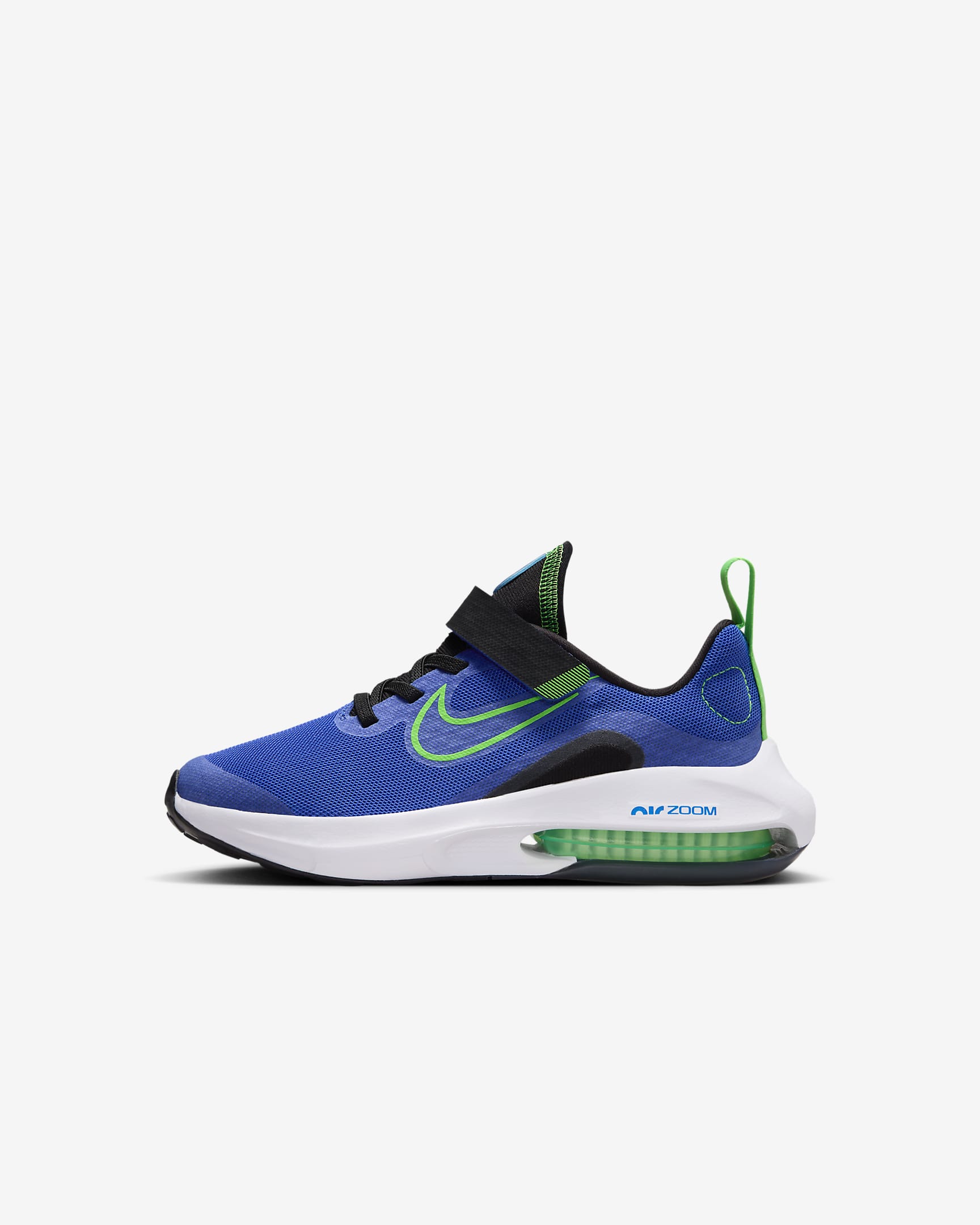 Nike Air Zoom Arcadia 2 小童鞋款 - Racer Blue/黑色/白色/Green Strike