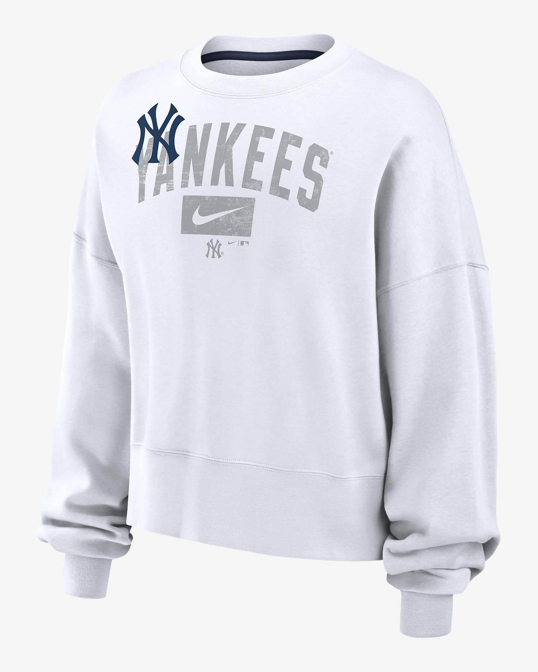 New York Yankees Team Women's Nike MLB Pullover Sweatshirt. Nike.com