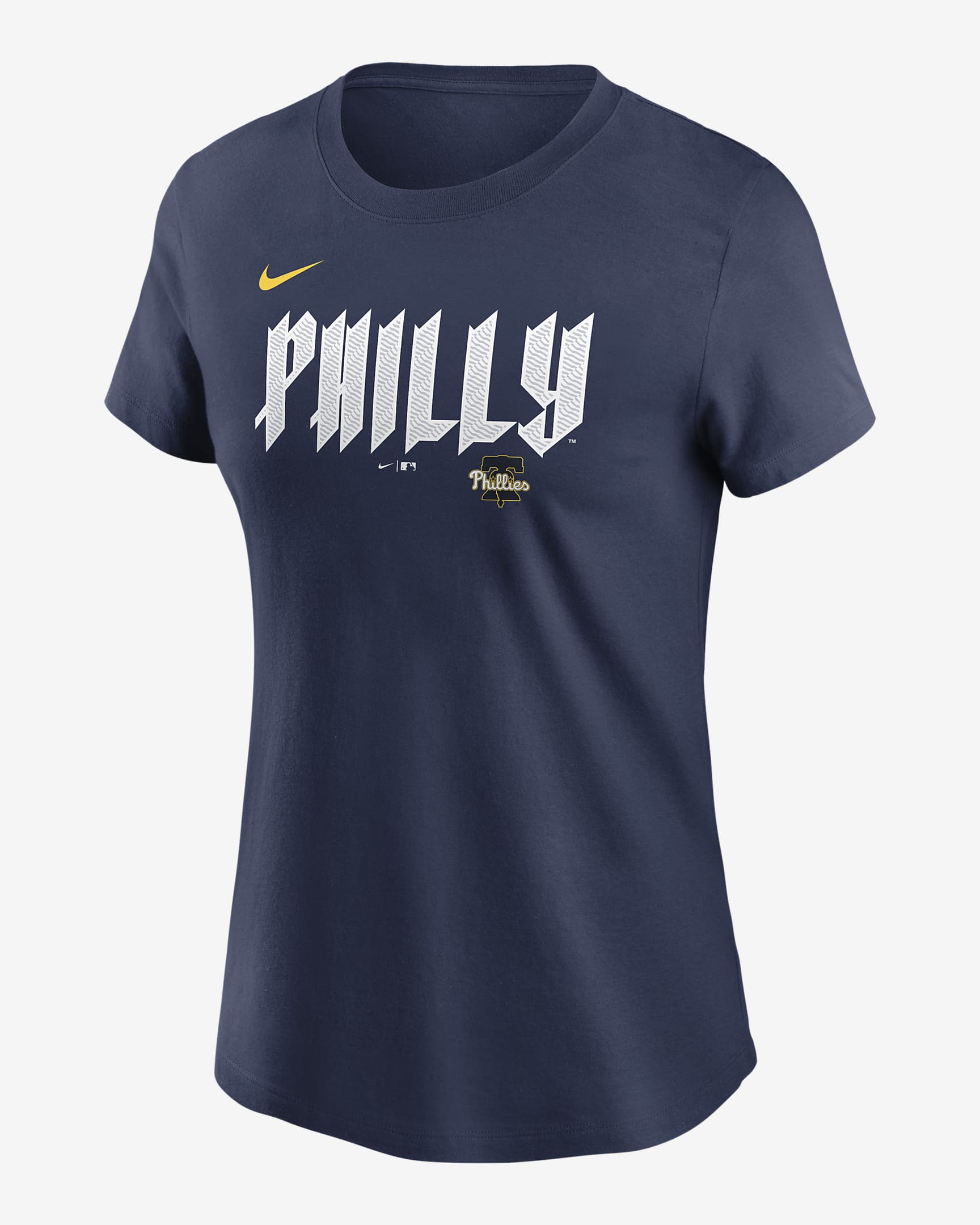 Playera Nike de la MLB para mujer Aaron Nola Philadelphia Phillies City ...