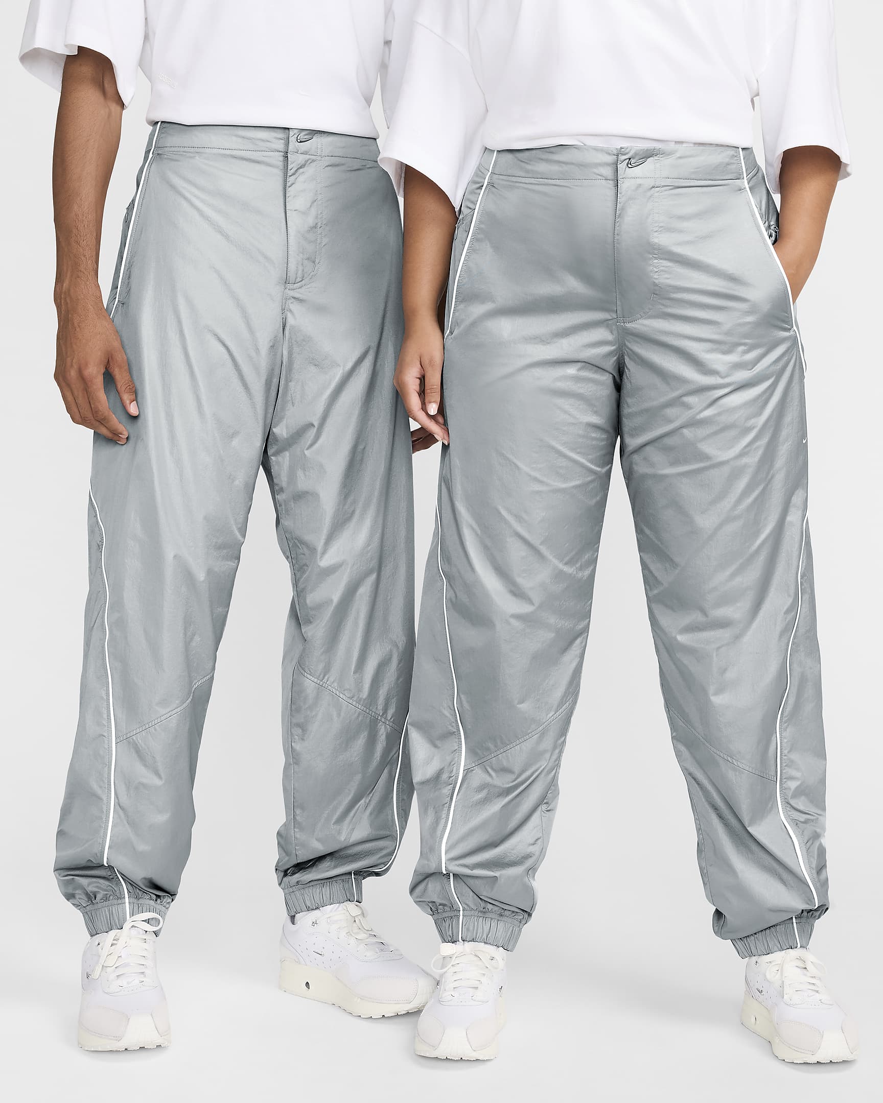 Nike x Jacquemus Tracksuit Bottoms - Particle Grey/White