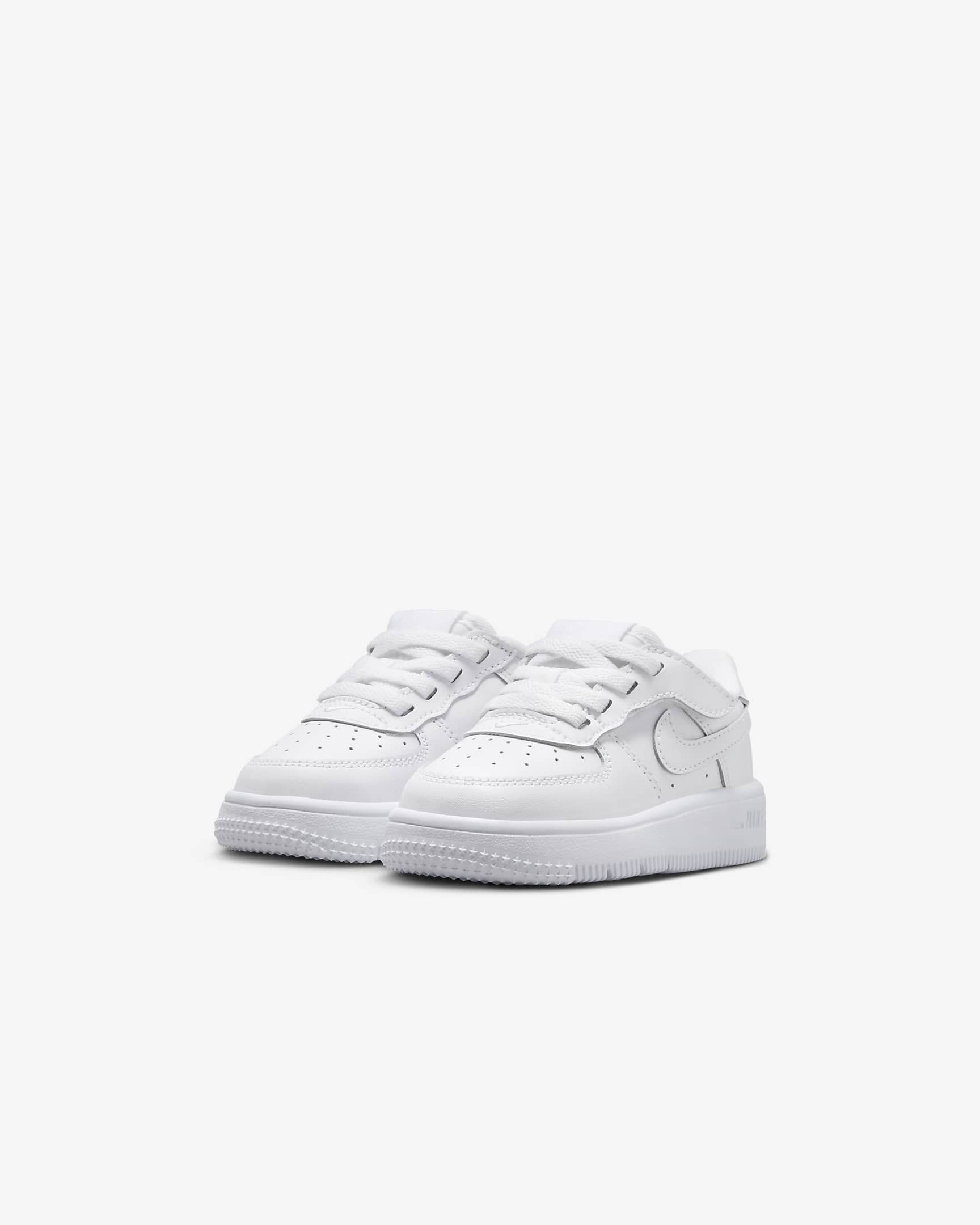 Chaussure Nike Force 1 Low EasyOn pour bébé et tout-petit - Blanc/Blanc/Blanc