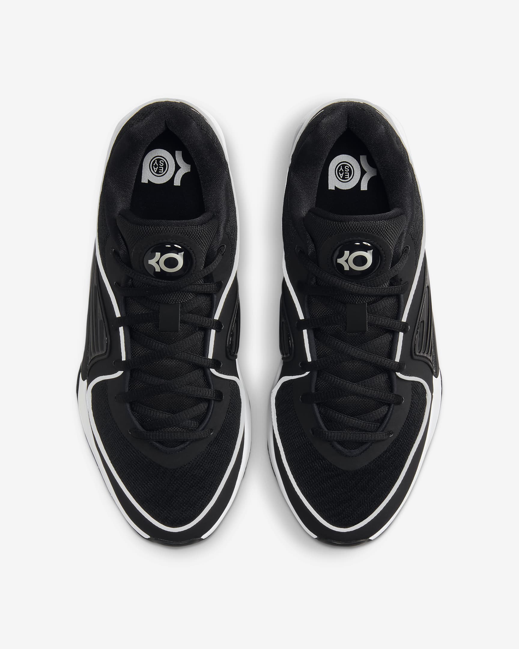 KD16 (Team) Basketball Shoes - Black/White