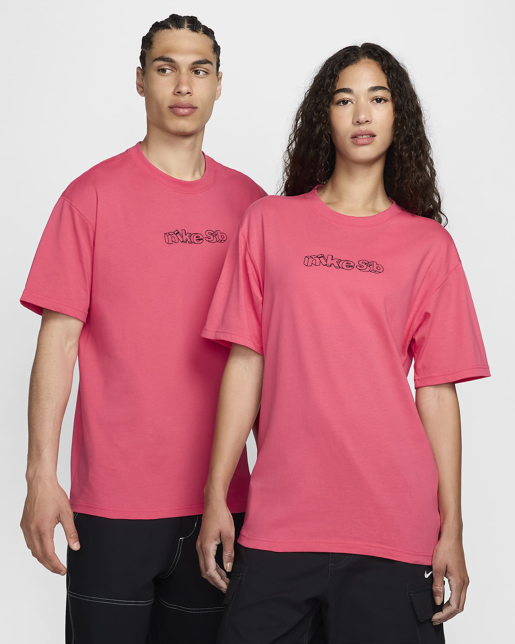 Nike SB Max90 Skate T-Shirt - Aster Pink