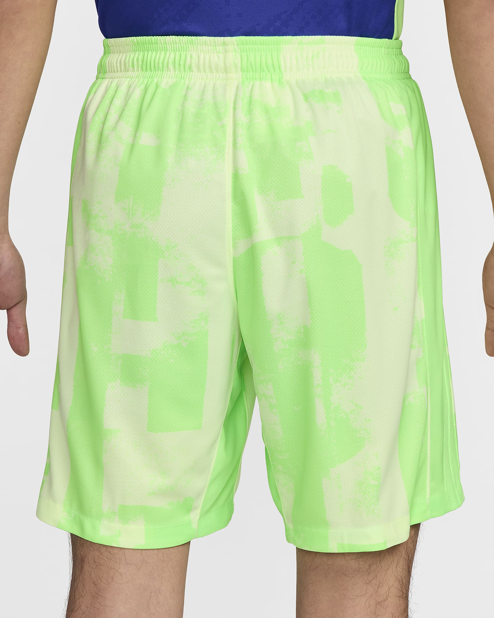 FC Barcelona 2024/25 Stadium Third Nike Replika-Fußballshorts mit Dri-FIT-Technologie (Herren) - Barely Volt/Lime Blast/Old Royal