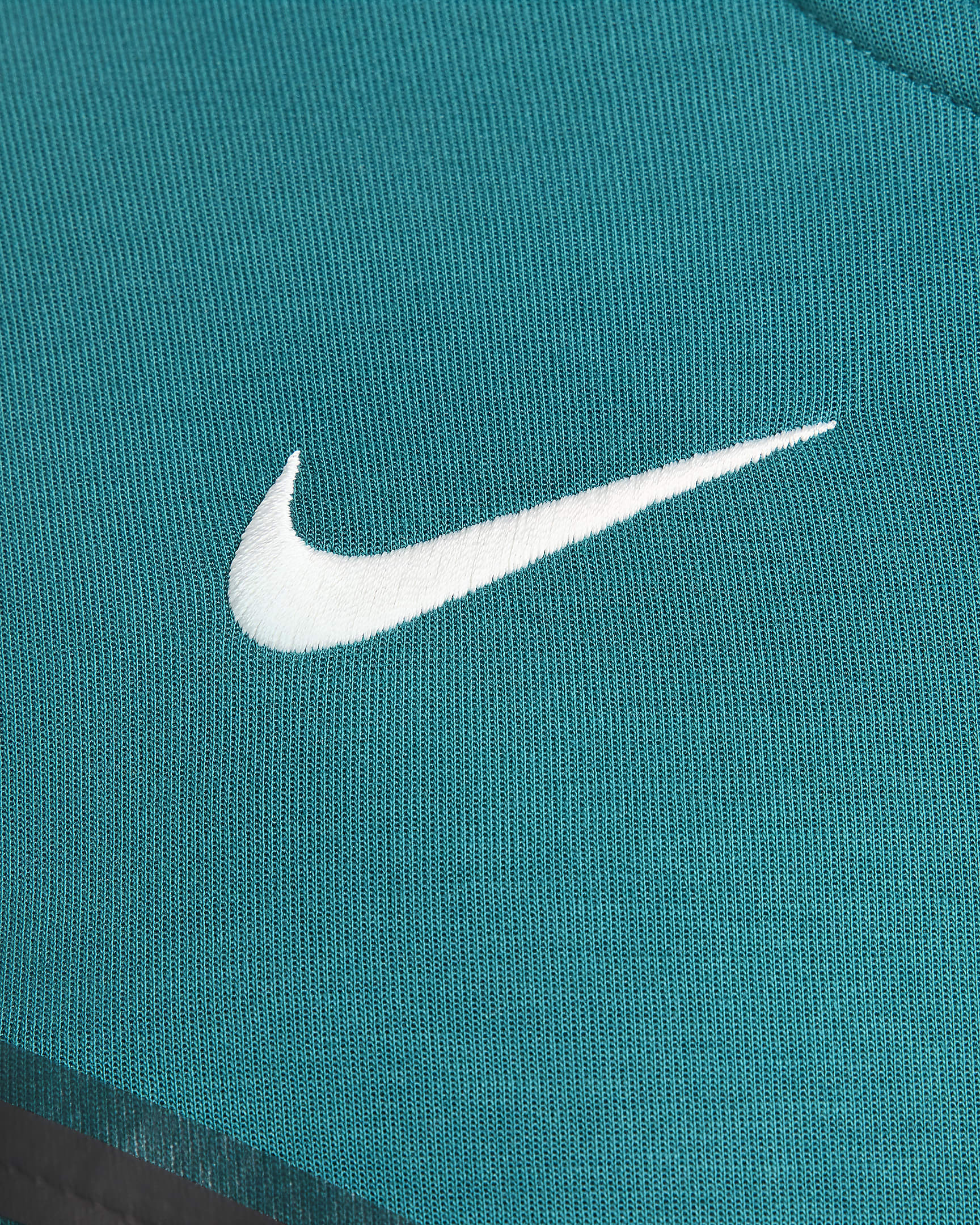 Portugália Tech Fleece Windrunner Nike Soccer hosszú cipzáras, kapucnis férfipulóver - Geode Teal/Sail