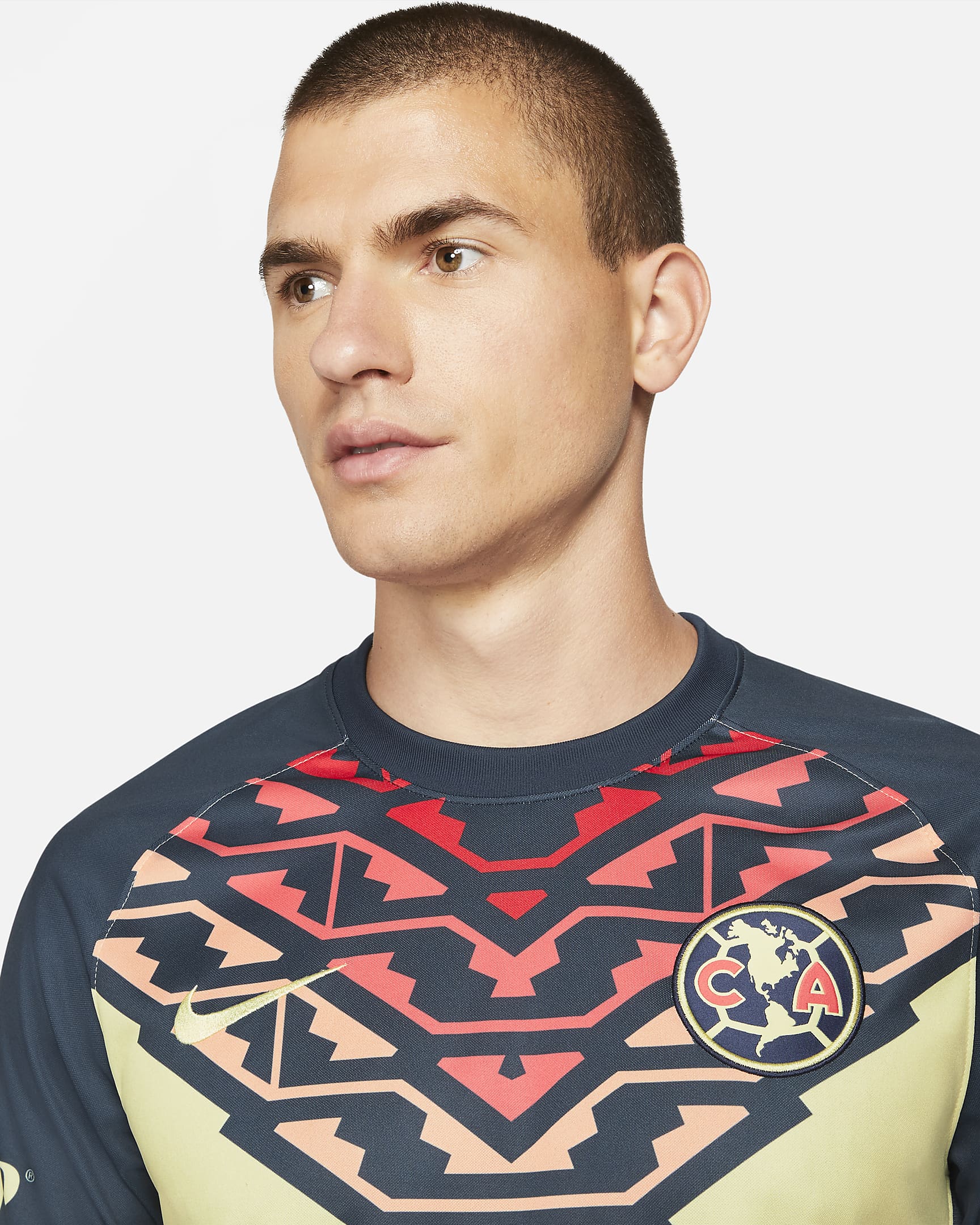 Club América 2021/22 Stadium Home Men's Football Shirt. Nike SK