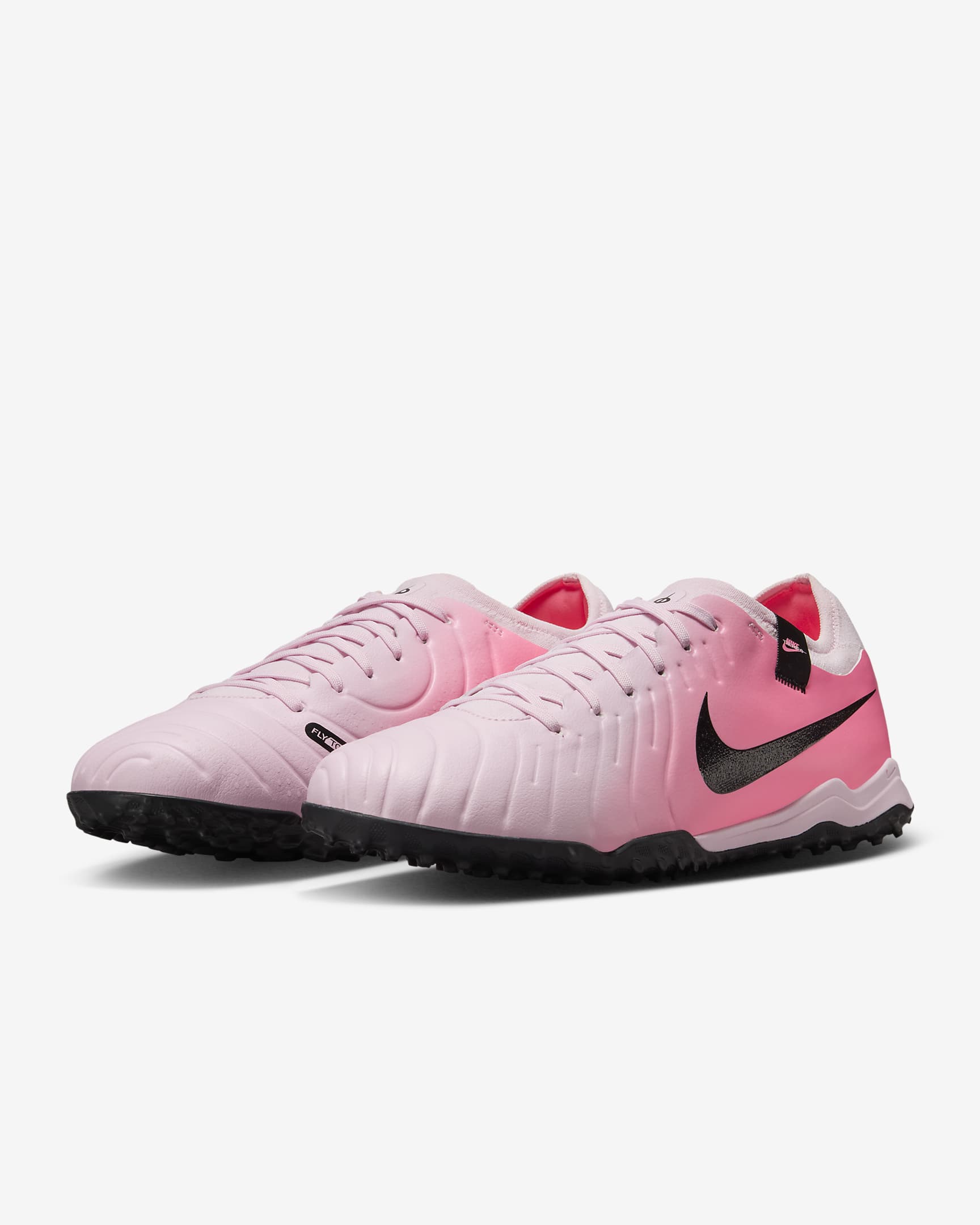 Nike Tiempo Legend 10 Pro TF Low-Top Soccer Shoes - Pink Foam/Black