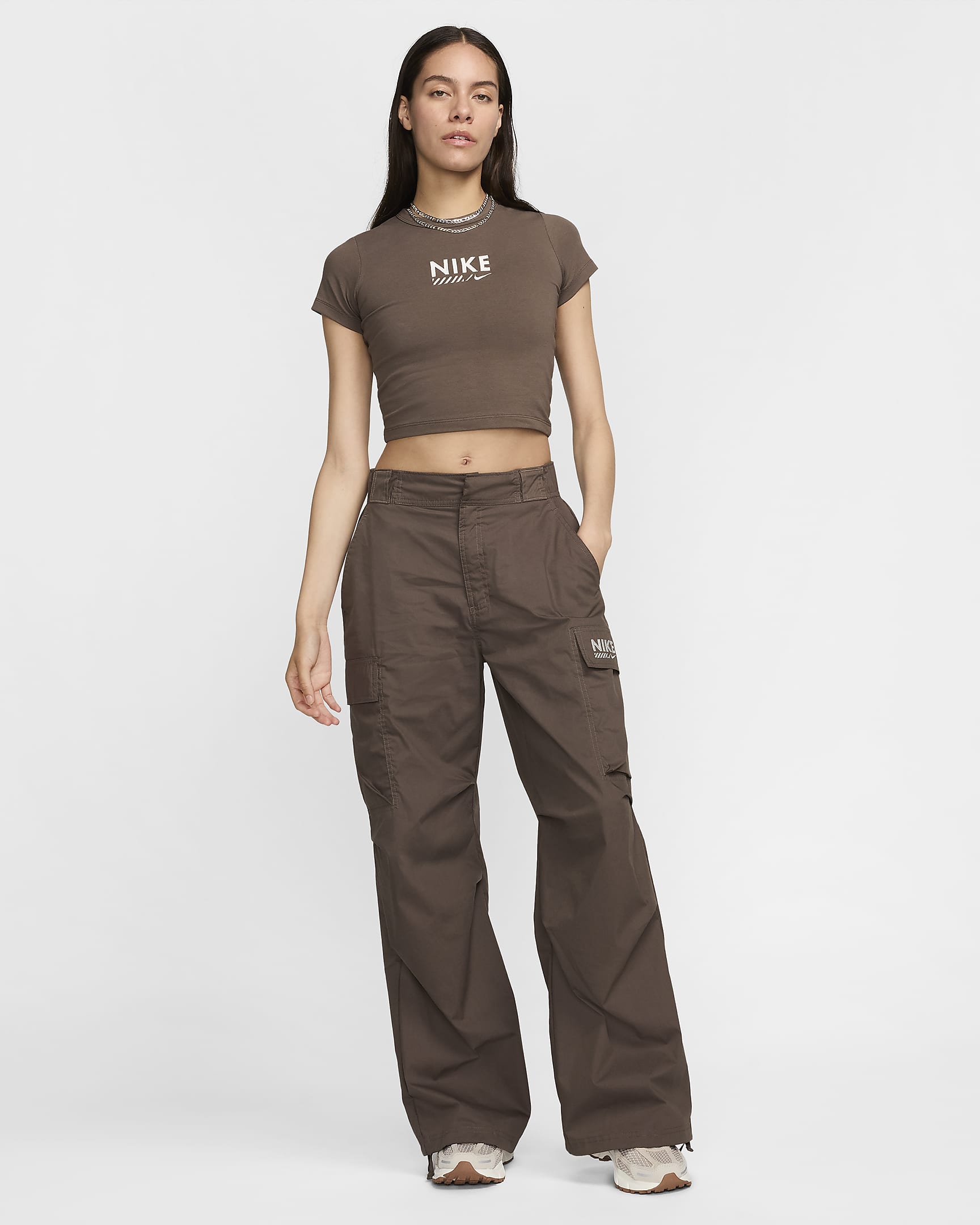 Nike Sportswear Women's Woven Trousers - Ironstone