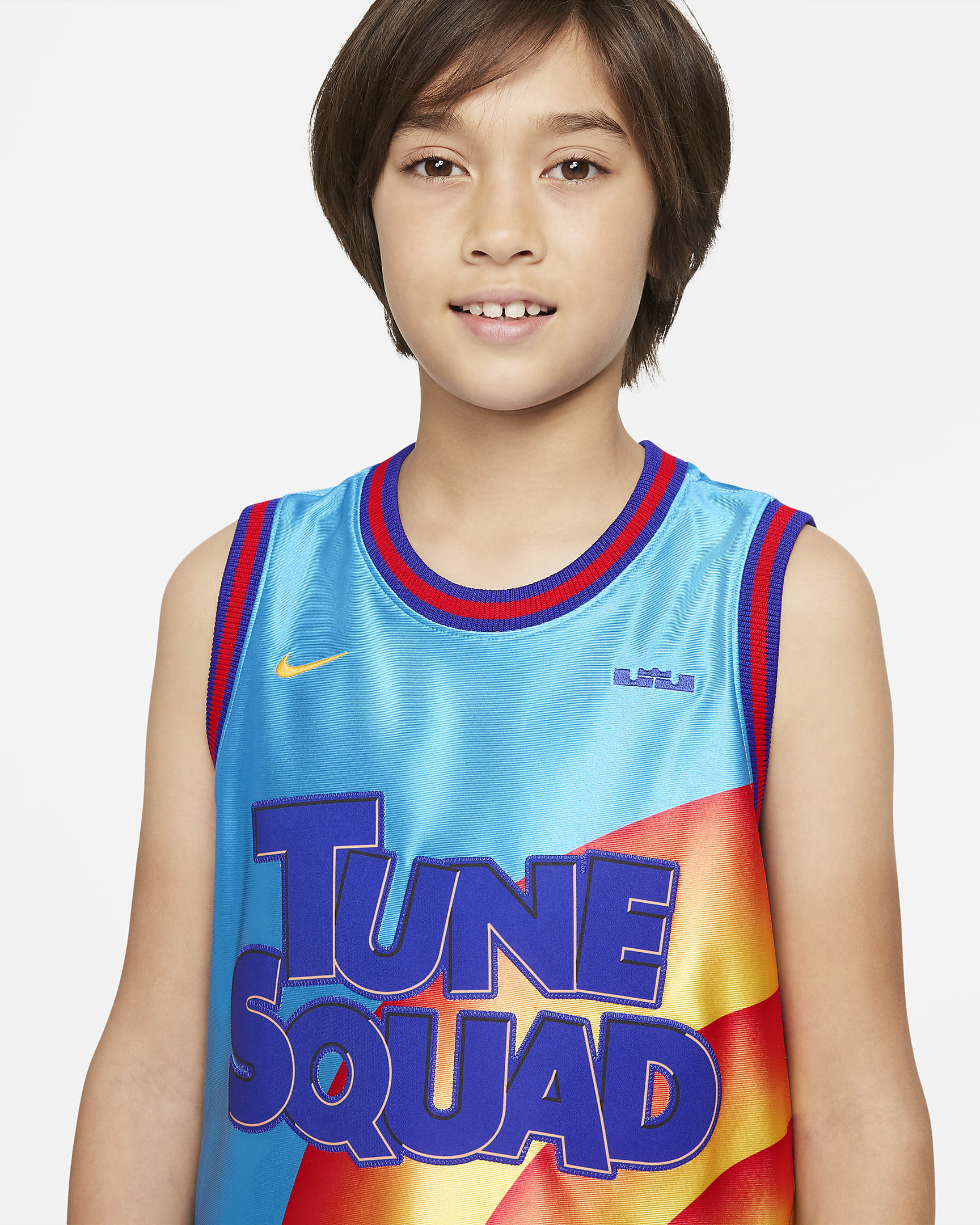 Nike Dri-FIT x Space Jam: A New Legacy Big Kids' Basketball Jersey ...