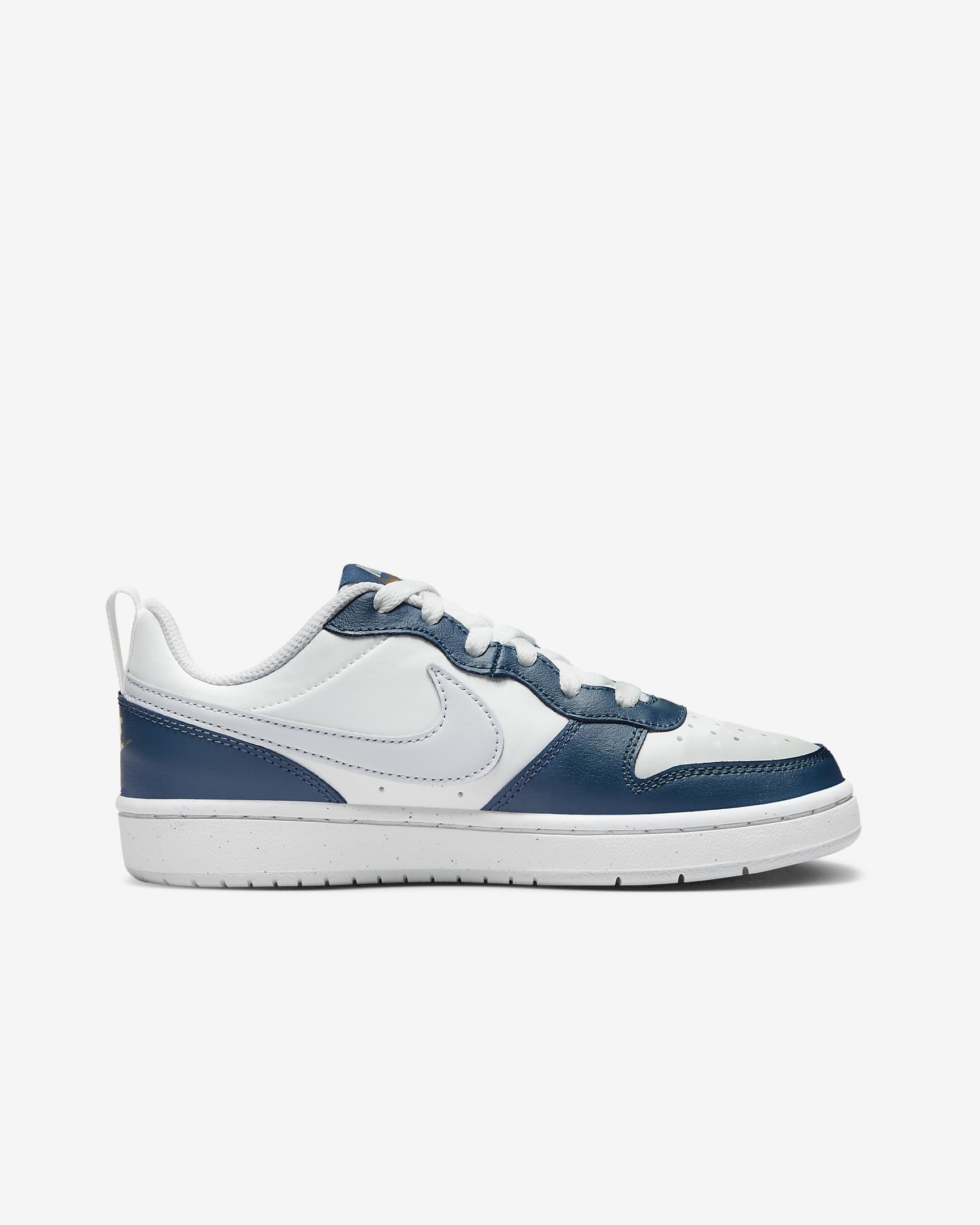 Nike Court Borough Low 2 Older Kids' Shoes - Summit White/Valerian Blue/Pilgrim/Pure Platinum