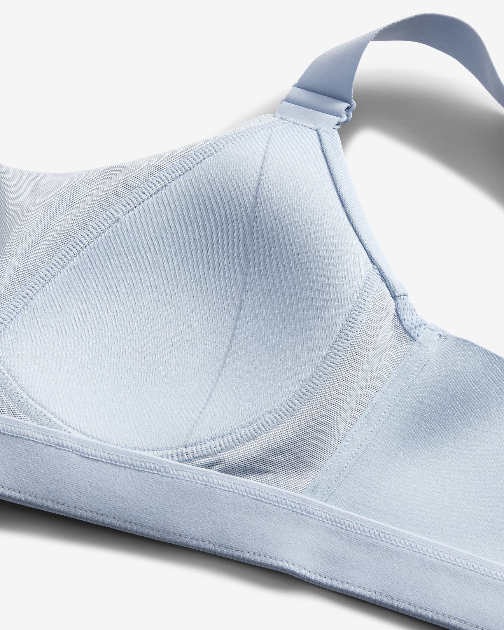 Nike Alpha Women's High-Support Padded Sports Bra - Light Armoury Blue/White