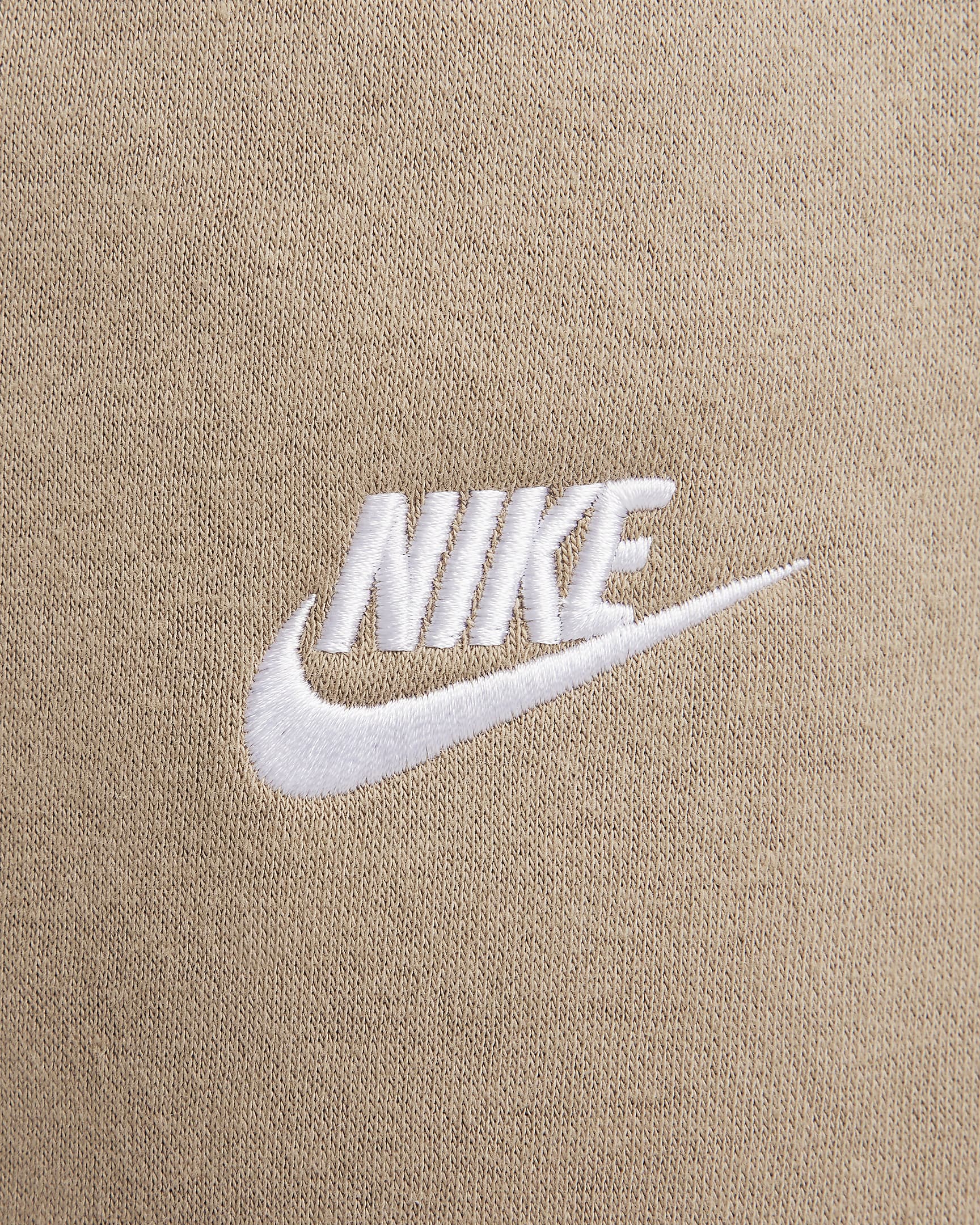 Pantaloni jogger Nike Sportswear Club Fleece - Khaki/Khaki/Bianco