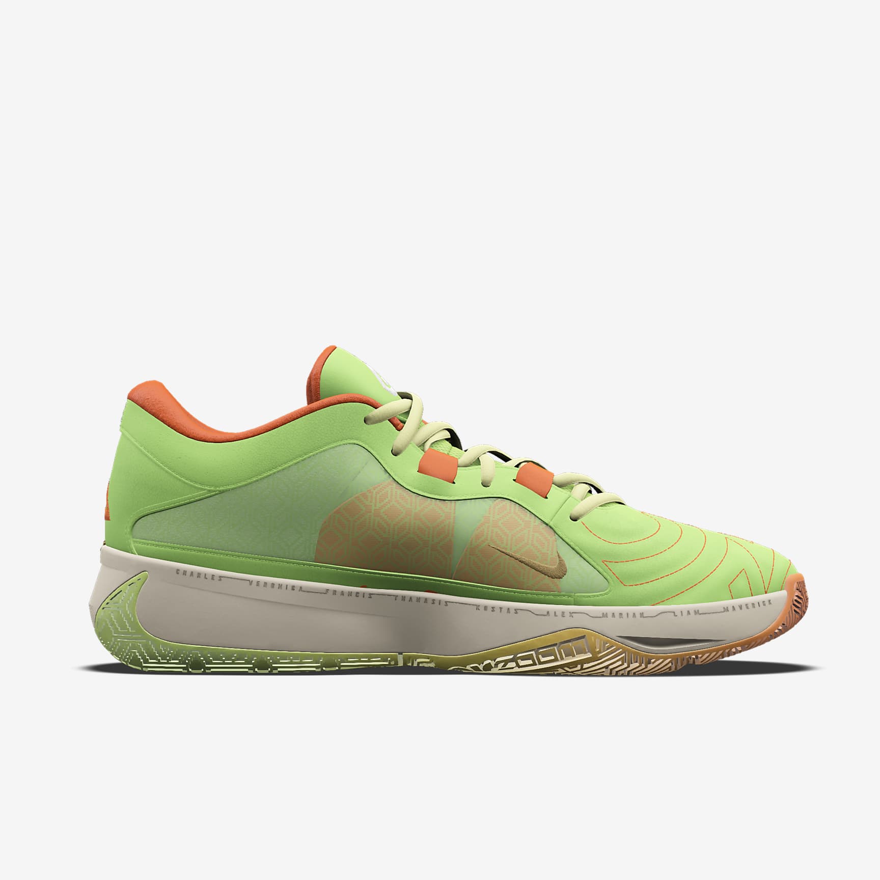 Freak 5 By You Custom Basketball Shoes. Nike UK