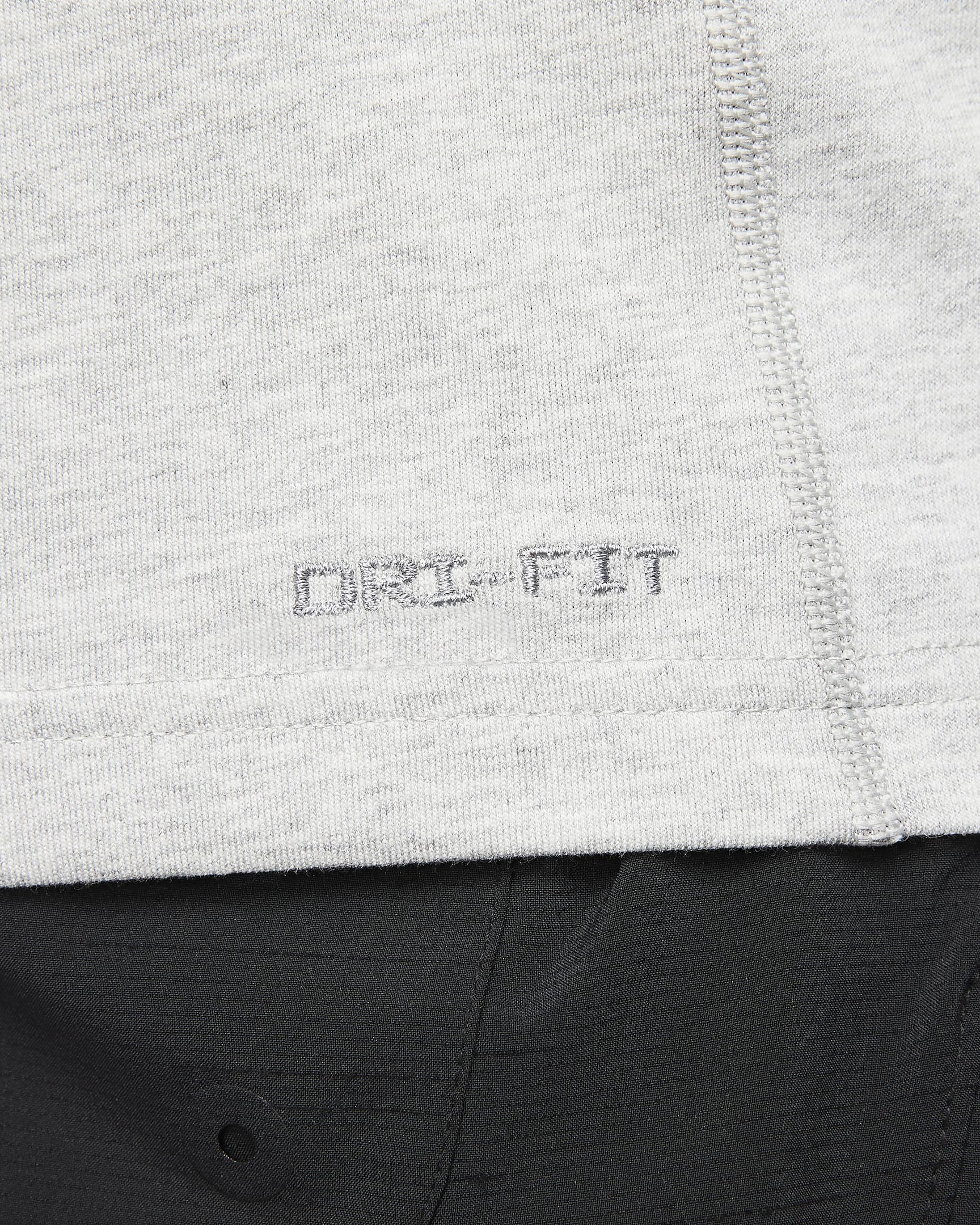 Haut à manches courtes Dri-FIT Nike Primary pour homme - Dark Grey Heather/Heather/Smoke Grey